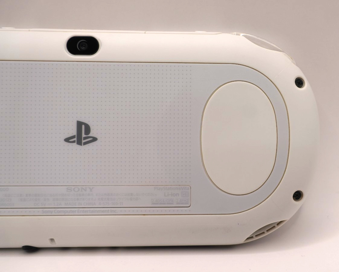 Sony PS Vita Slim PCH-2000 White + 5 Games + 8GB Memory Card + Charger Japan