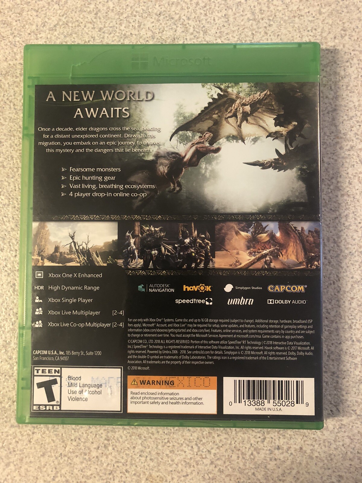XBOX ONE Monster Buyer World