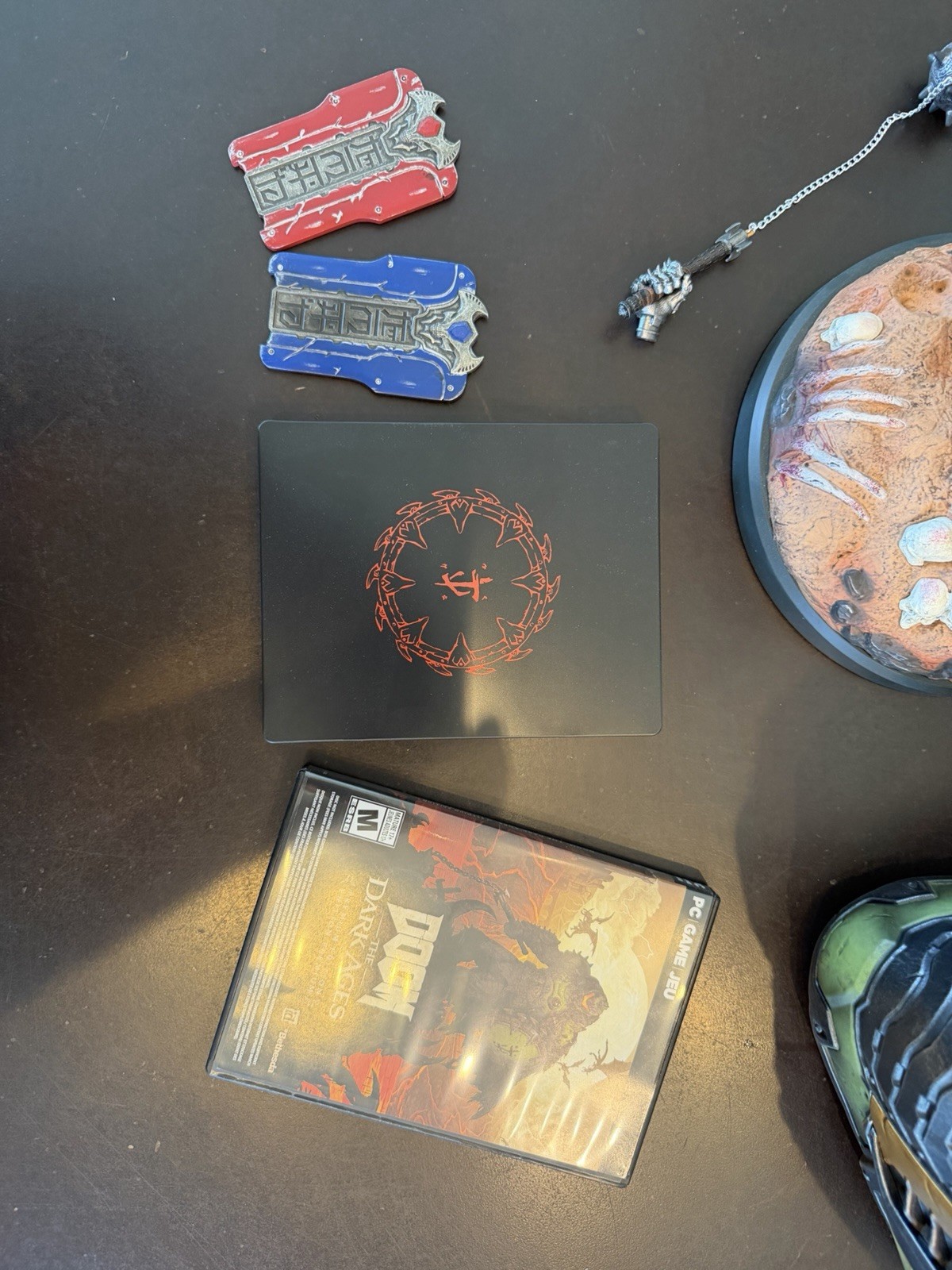 Doom Dark Ages Collectors Edition and Helmet(Game Not Included)