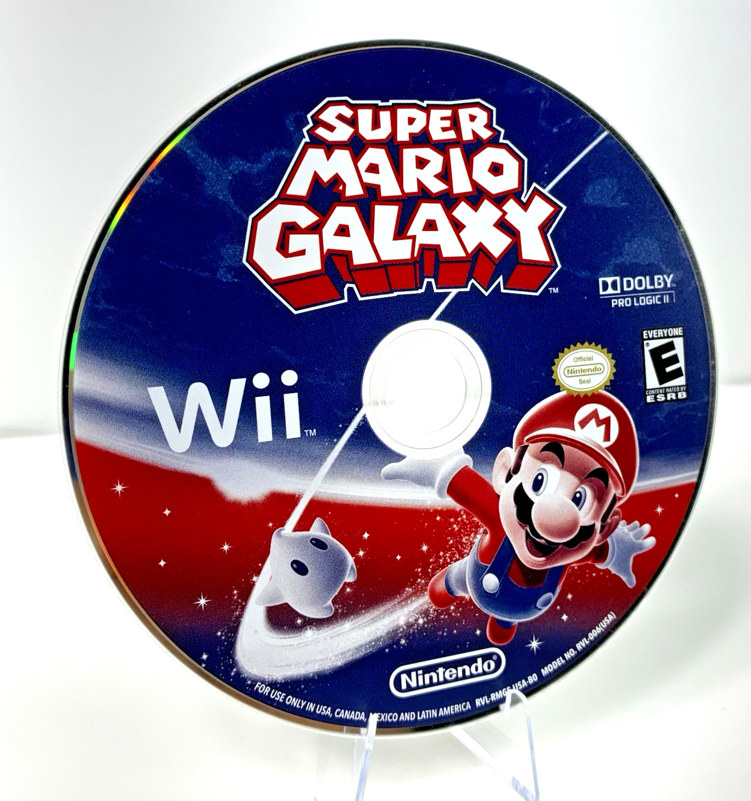 Super Mario Galaxy Nintendo Wii Disc Only Tested