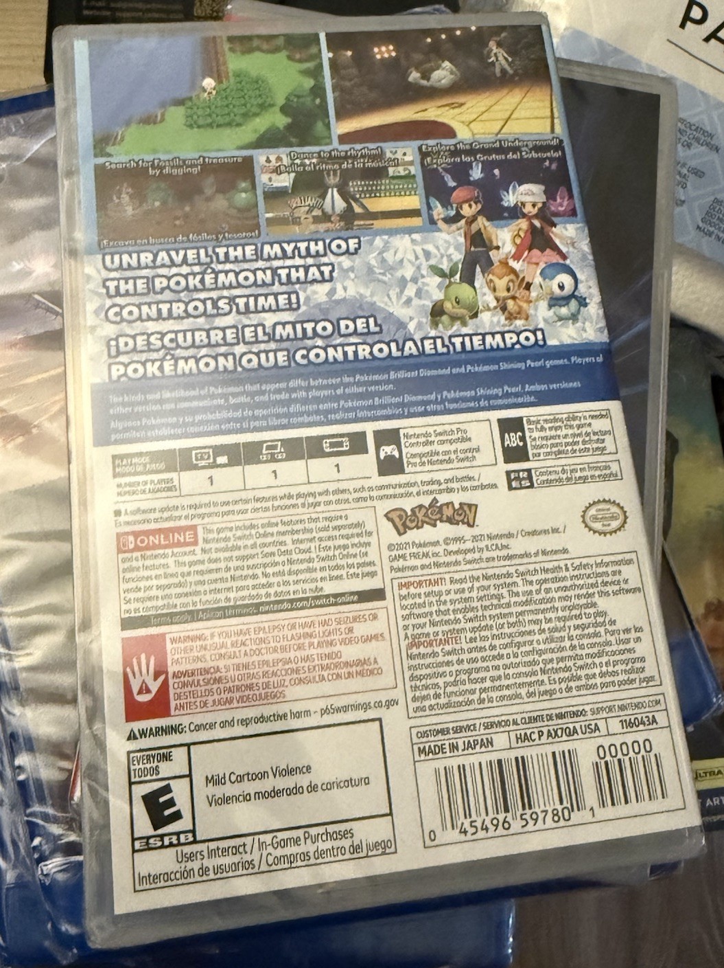 Pokemon: Brilliant Diamond (Nintendo Switch) BRAND NEW!!!!!!!!!!