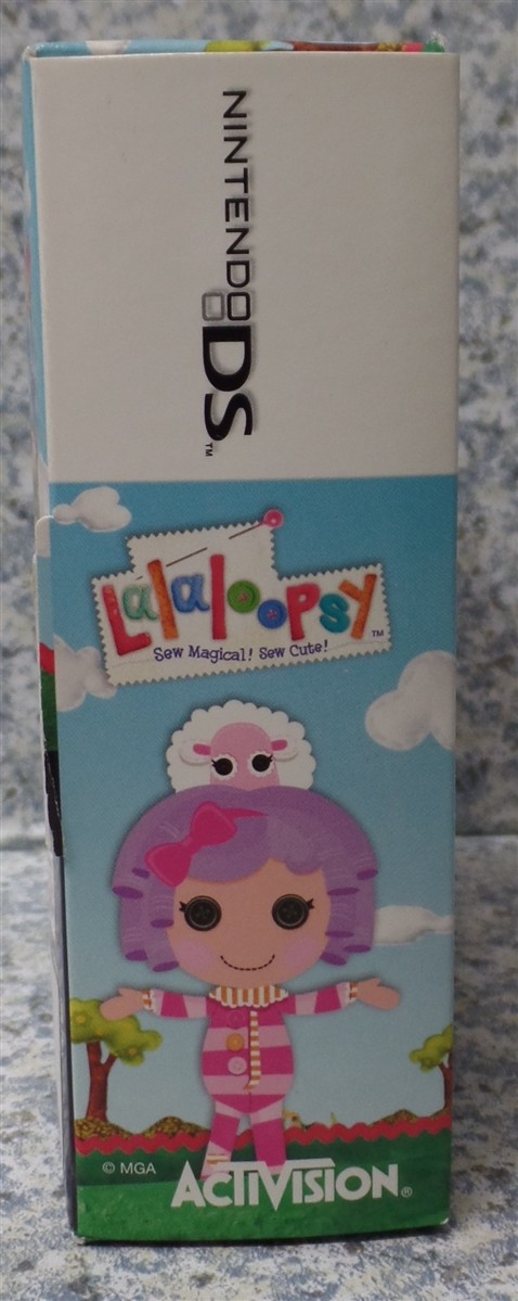 Video Game Nintendo DS Lalaloopsy + Bonus Mini PINK Figure Included NEW