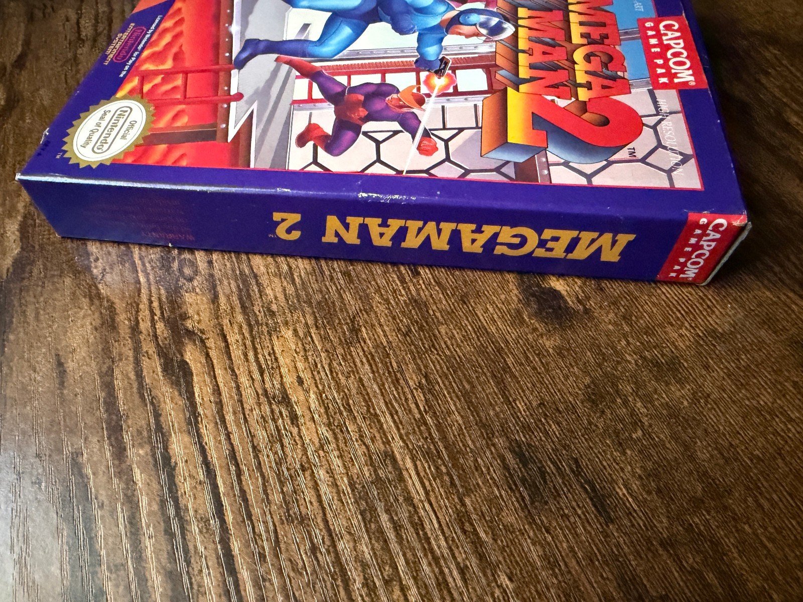 original Mega Man 2 complete in box nintendo nes megaman ii game