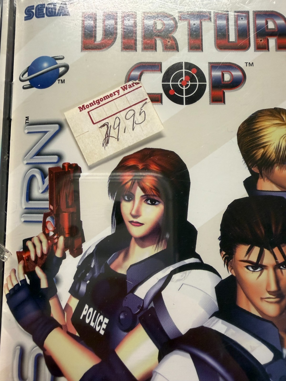 Virtua Cop 2 Sega Saturn 1996 Gun Action Game Factory Sealed Brand New