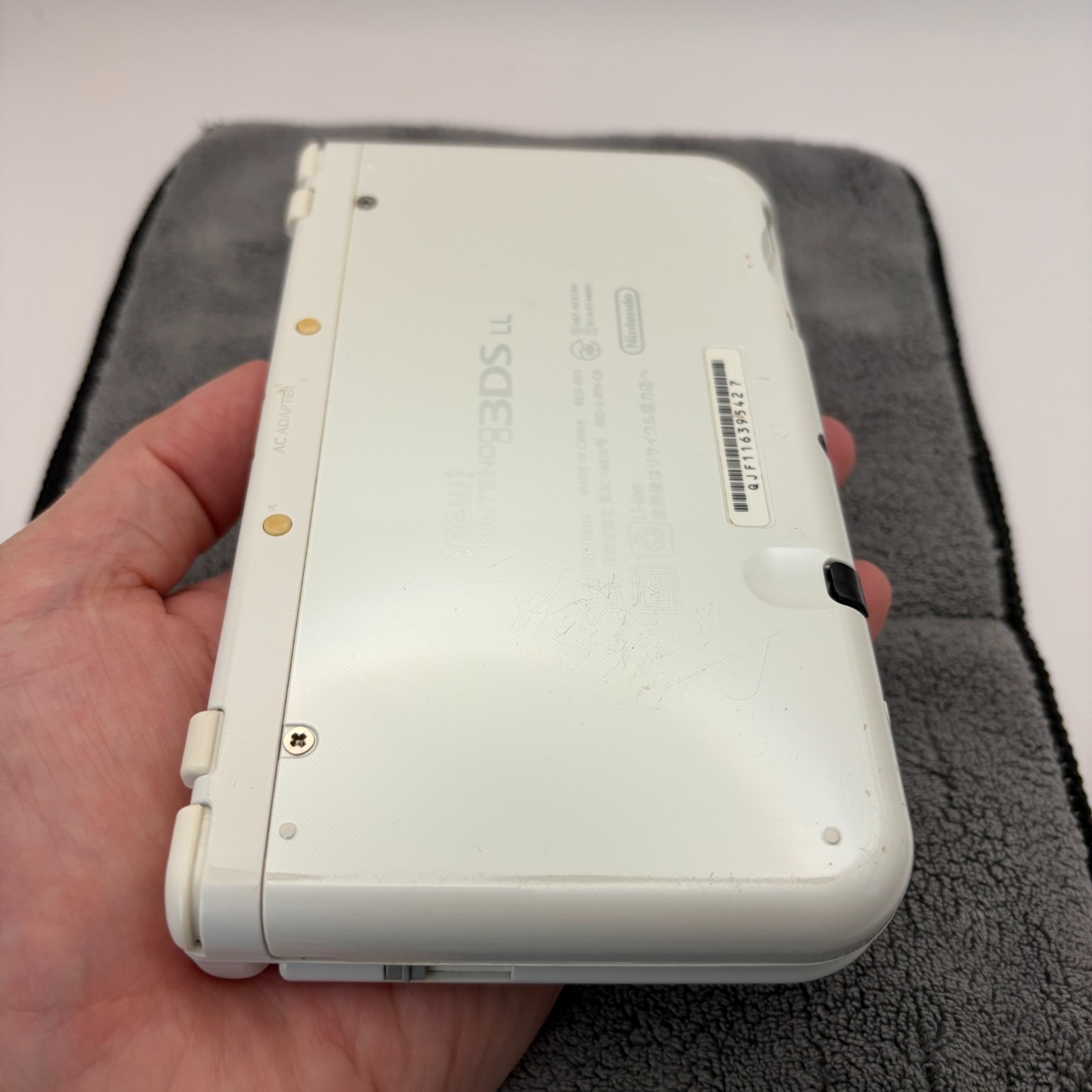 【Excellent5】Dual IPS NEW Nintendo – white rare 3DS LL XL Gmae Console From Japan