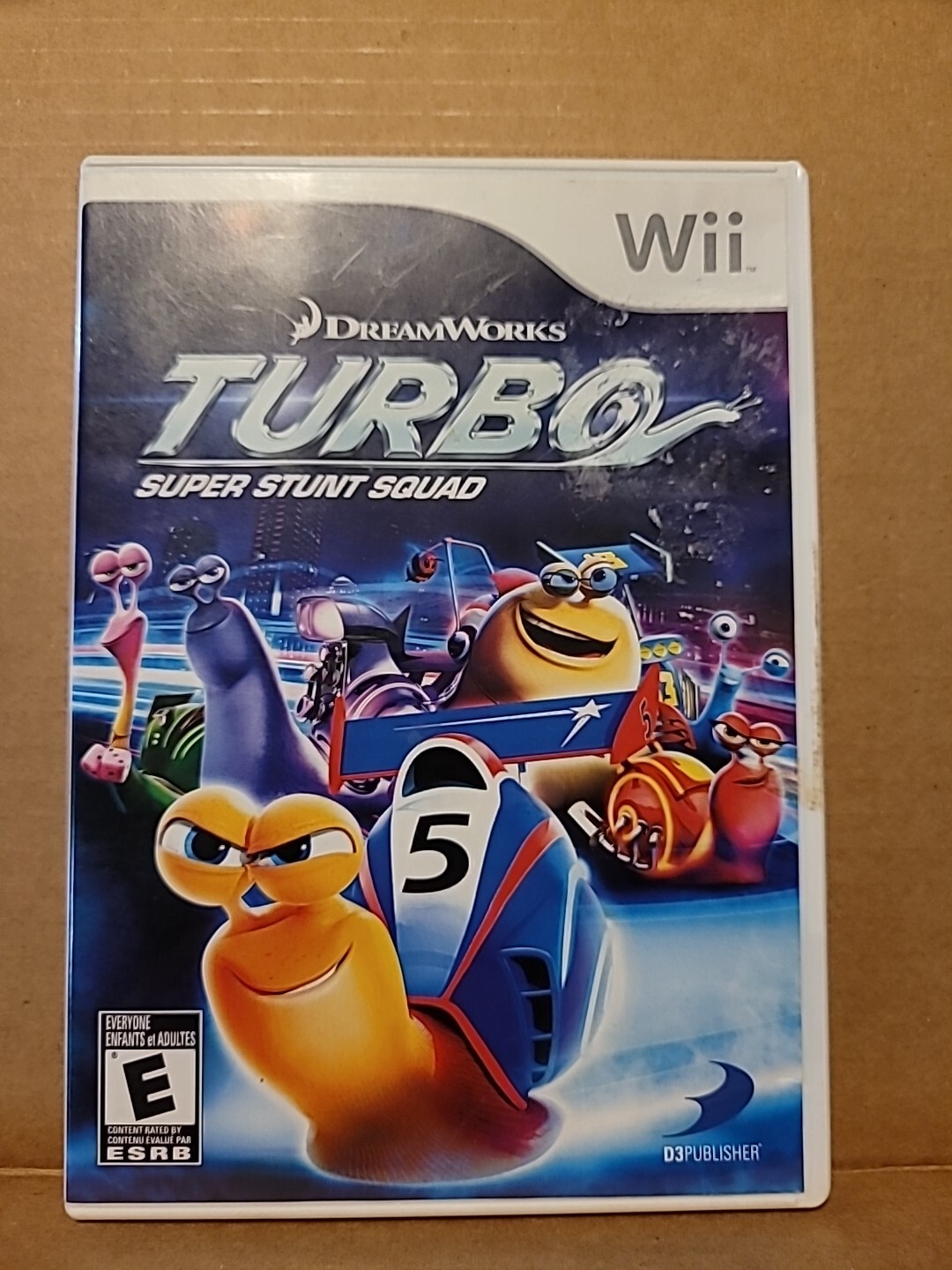 TURBO SUPER STUNT SQUAD – D3 Publisher – Nintendo Wii Game – Used – CIB – TESTED