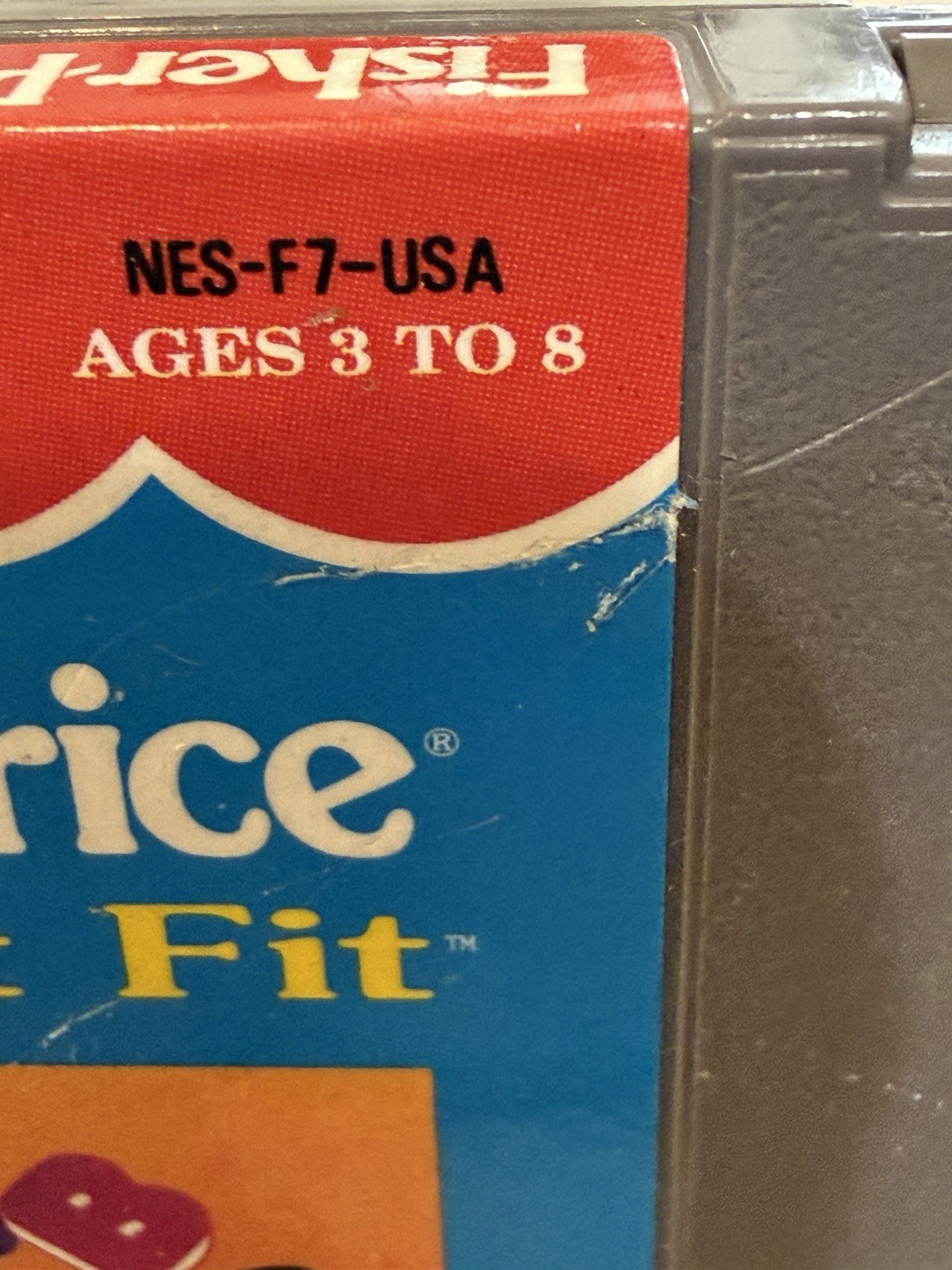 Fisher Price Perfect Fit – Nintendo NES – Tested Working 👍 Vintage 80s Ed Game