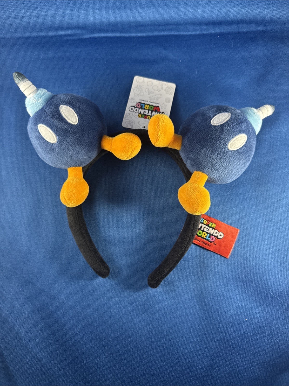 Universal Studios Epic Universe Super Nintendo World Bob-Omb Bomb Headband NEW