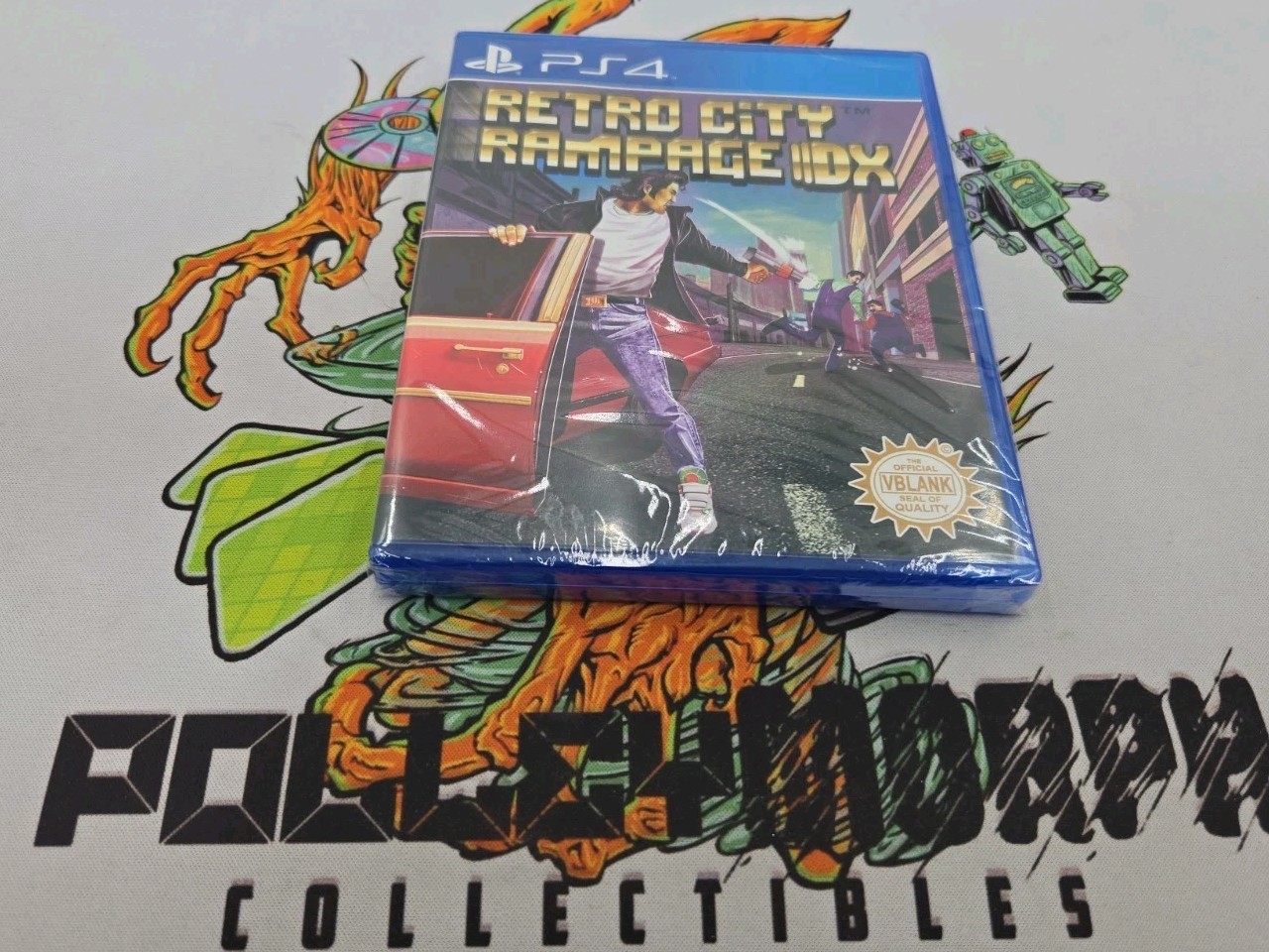 Brand New – Retro City Rampage DX (PS4) Factory Sealed. Limited Gold Title