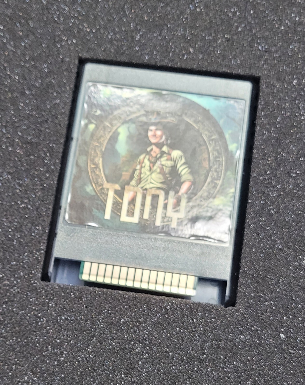 Tony MONTEZUMA’S GOLD Atari XL/XE Game cartridge In Box tested working 8Bit