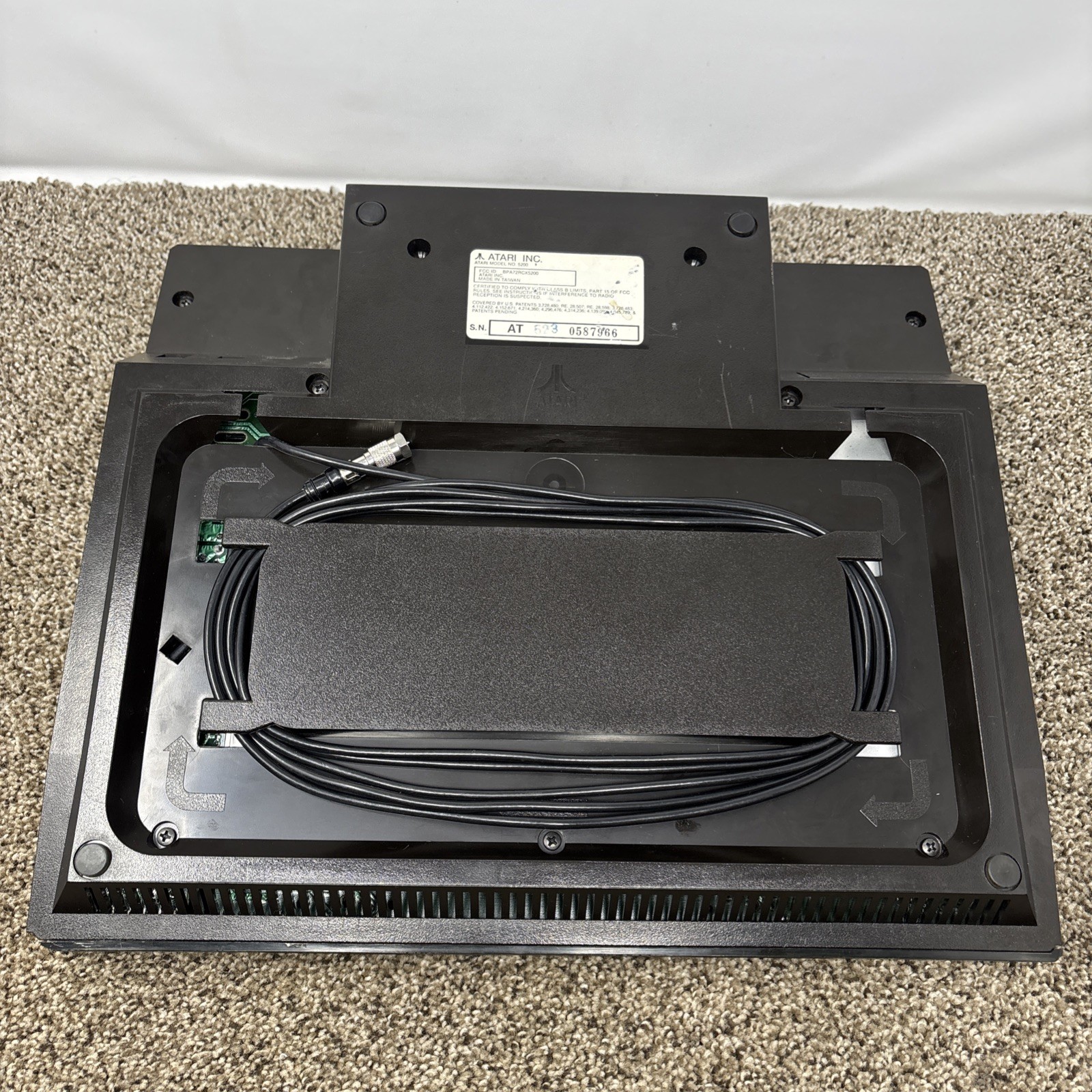 Atari 5200 2 Port Console And Power Supply Tested No Controllers
