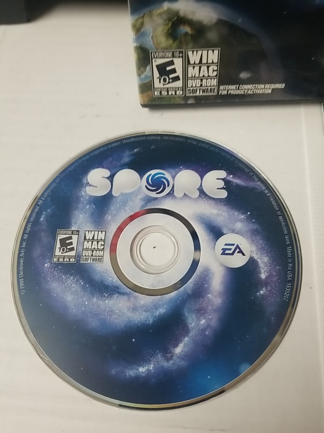 SPORE PC Video Game Win/Mac DVD-ROM CIB COMPLETE IN BOX
