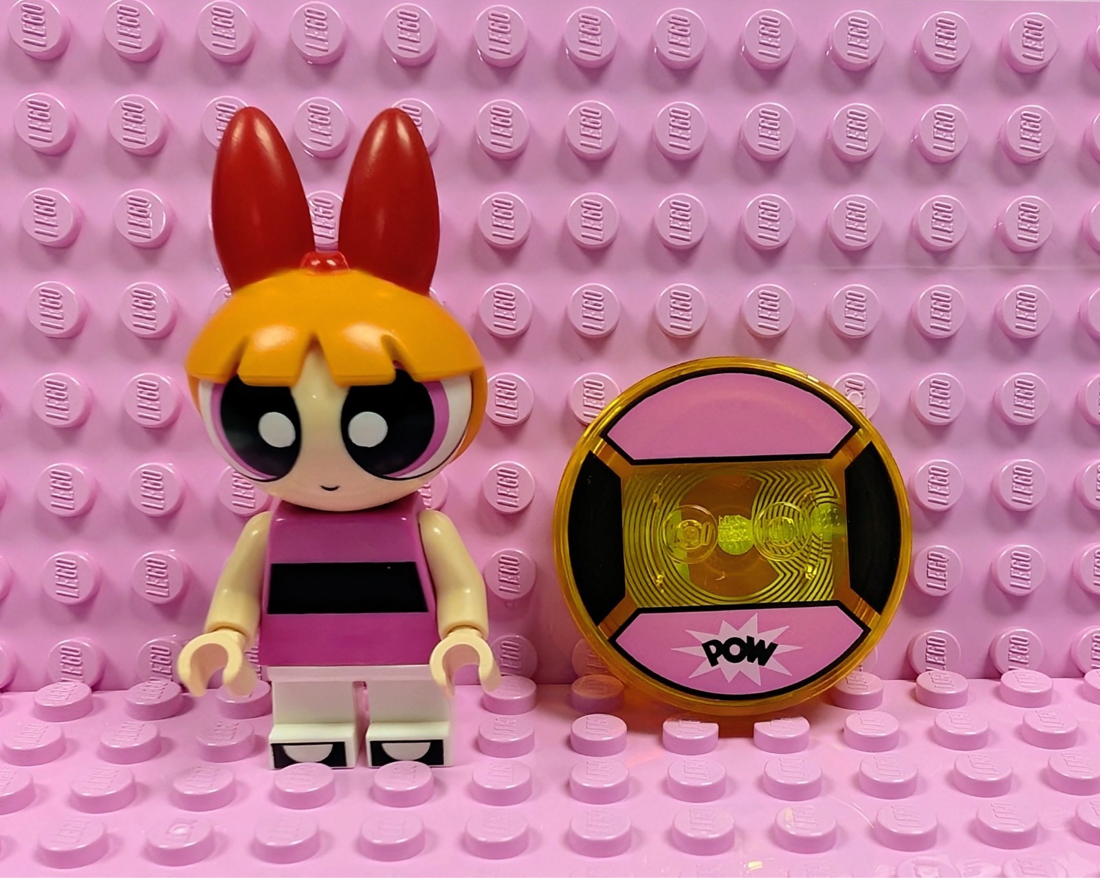 Genuine LEGO Dimensions- Blossom & Toy Tag only (from Lego # 71346 Powerpuff)