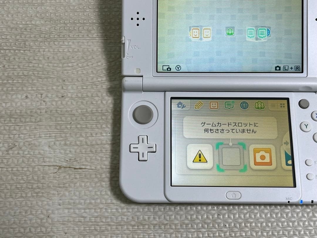 New Nintendo 3DS XL LL Pearl White Console from japan USED