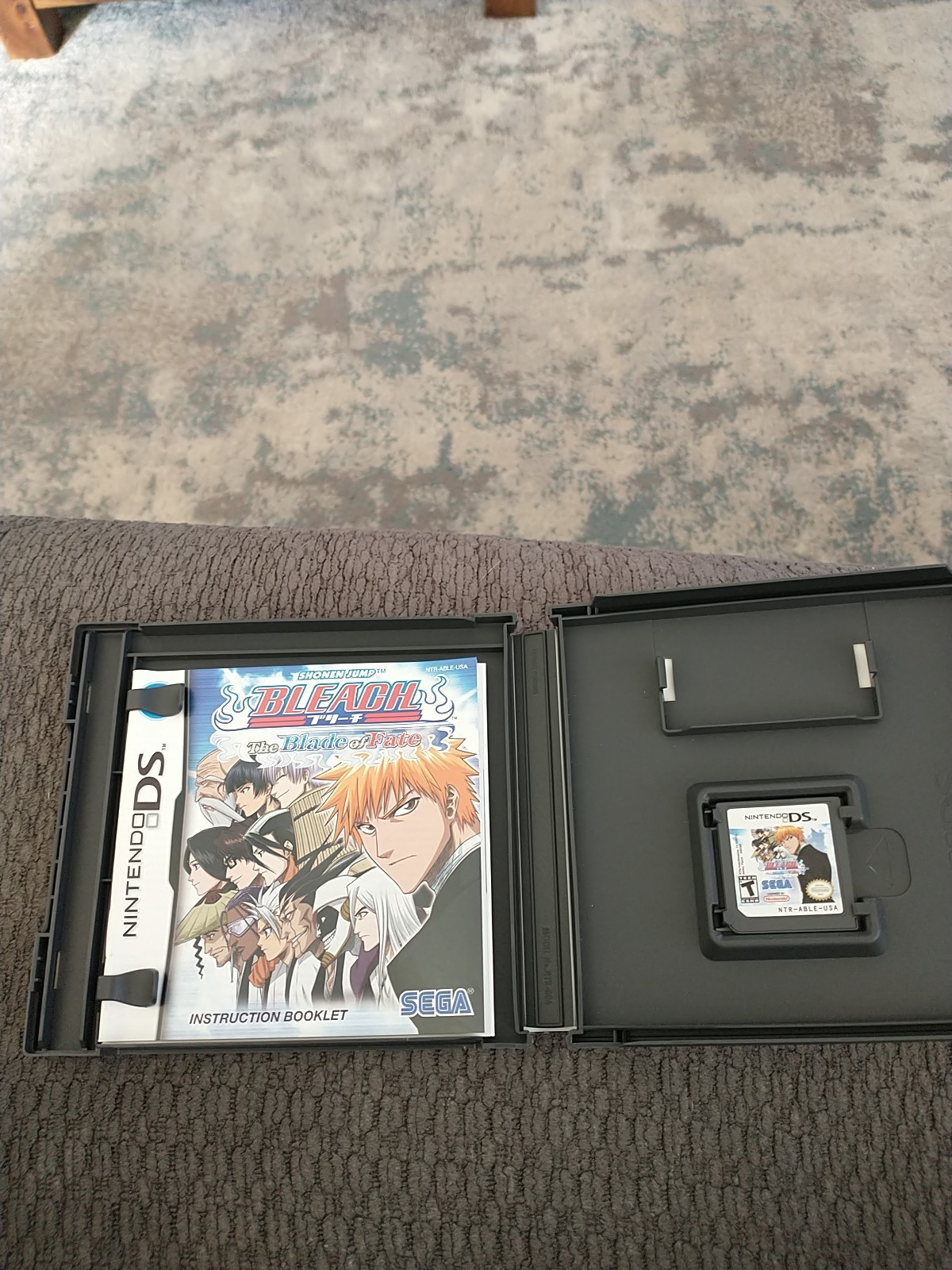 Bleach: The Blade of Fate (Nintendo DS, 2007) Complete With Box And Manual