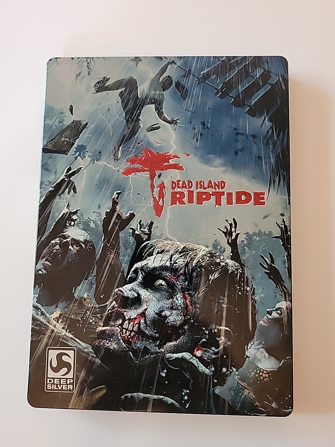 Dead Island: Riptide (Xbox 360, 2013) Steel Book Used Good Complete Minor Flaws
