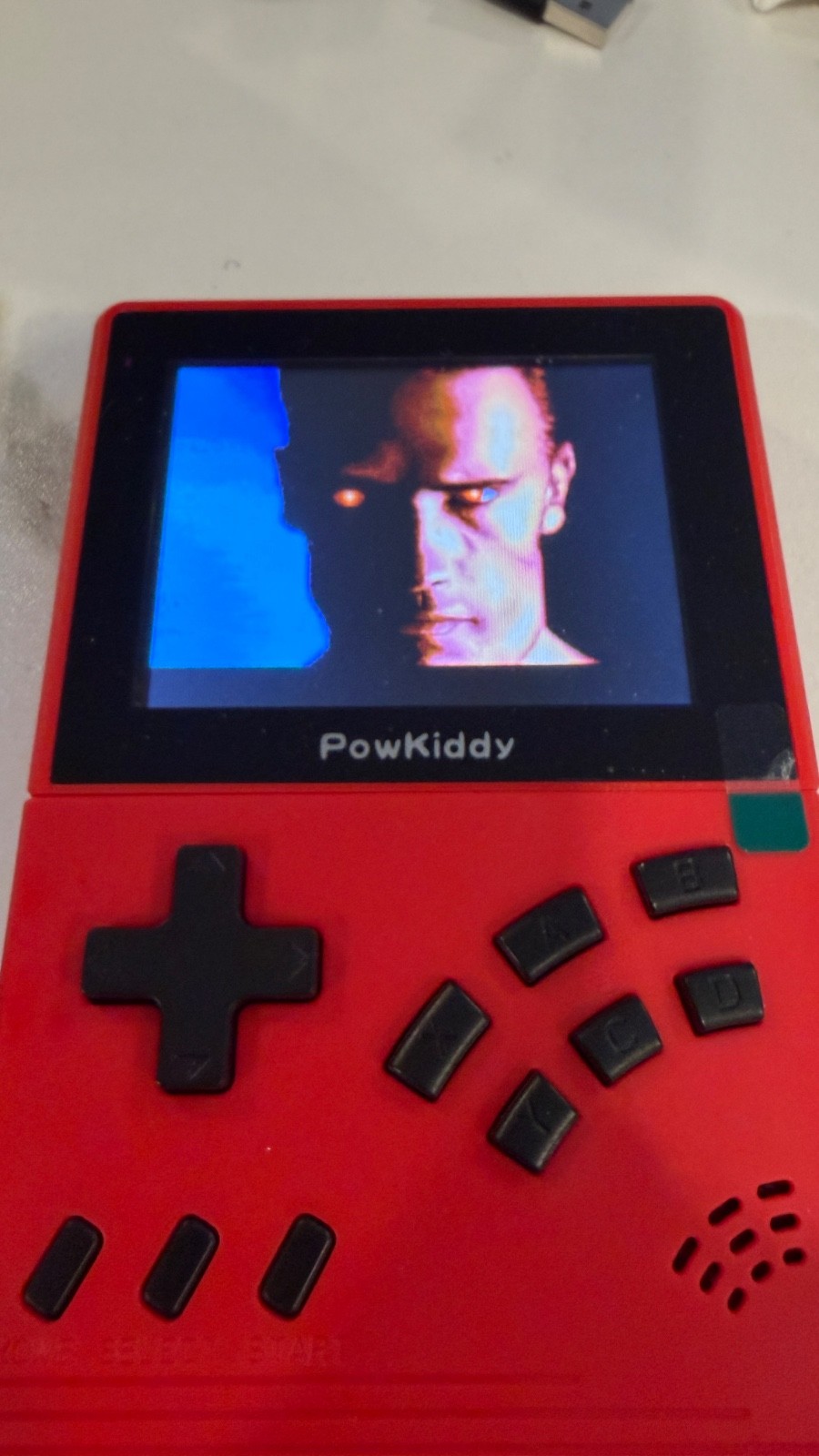 Powkiddy V2 retro arcade handheld w 32 gb card and over 3600 games