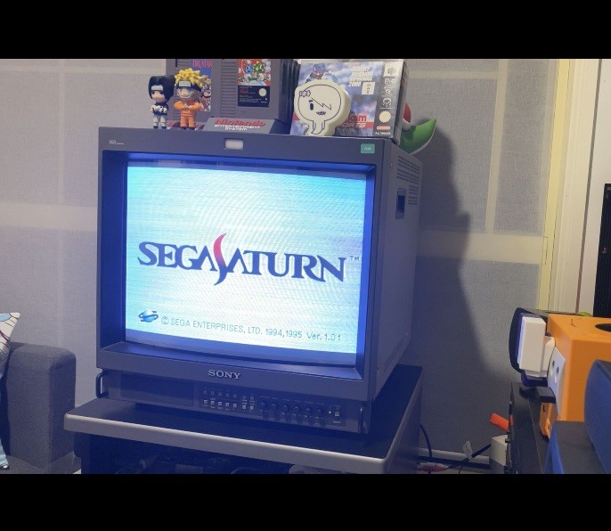 SEGA Saturn Bundle HST-3220 NTSC-J Boxed + 7 Games!!!