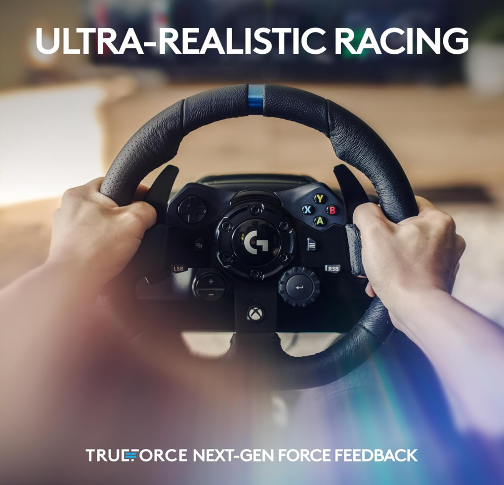 Logitech G923 Racing Wheel for Xbox Series X/S, Xbox One,PC TRUEFORCE BRAND NEW