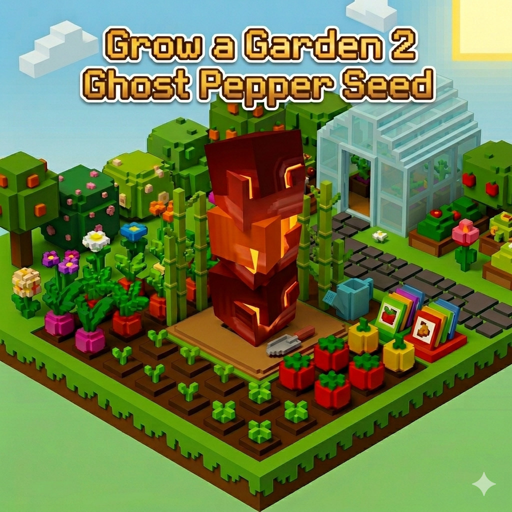 Grow a Garden 2 – 10x Ghost Pepper Seeds 🌶️CHEAP AND FAST DELIVERY⚡