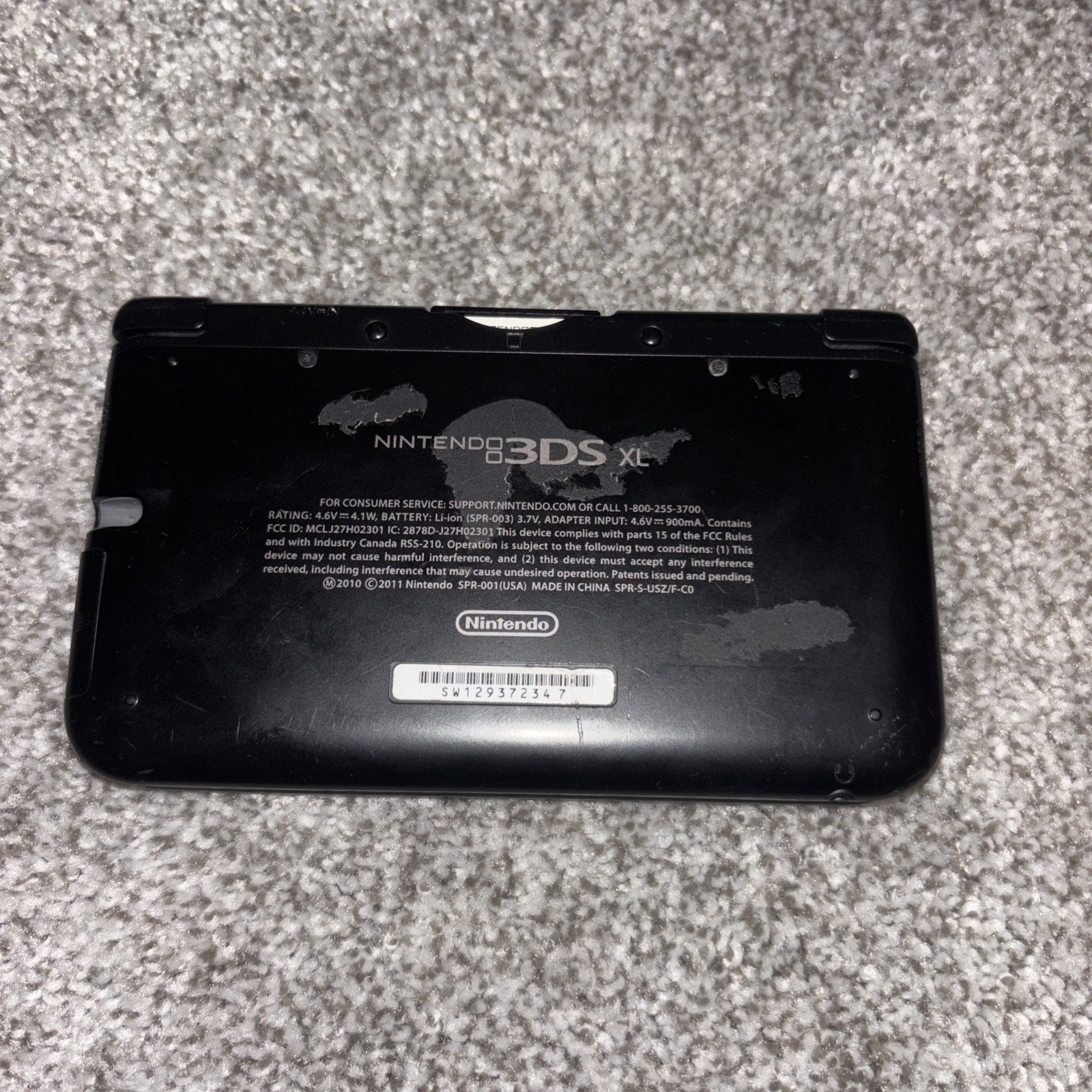 Used & Working Nintendo 3DS XL Handheld Console – Black
