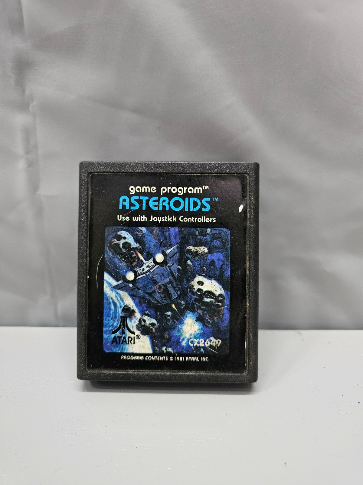Asteroids Atari 2600 Game Cartridge 1981 Vintage Video Game Untested