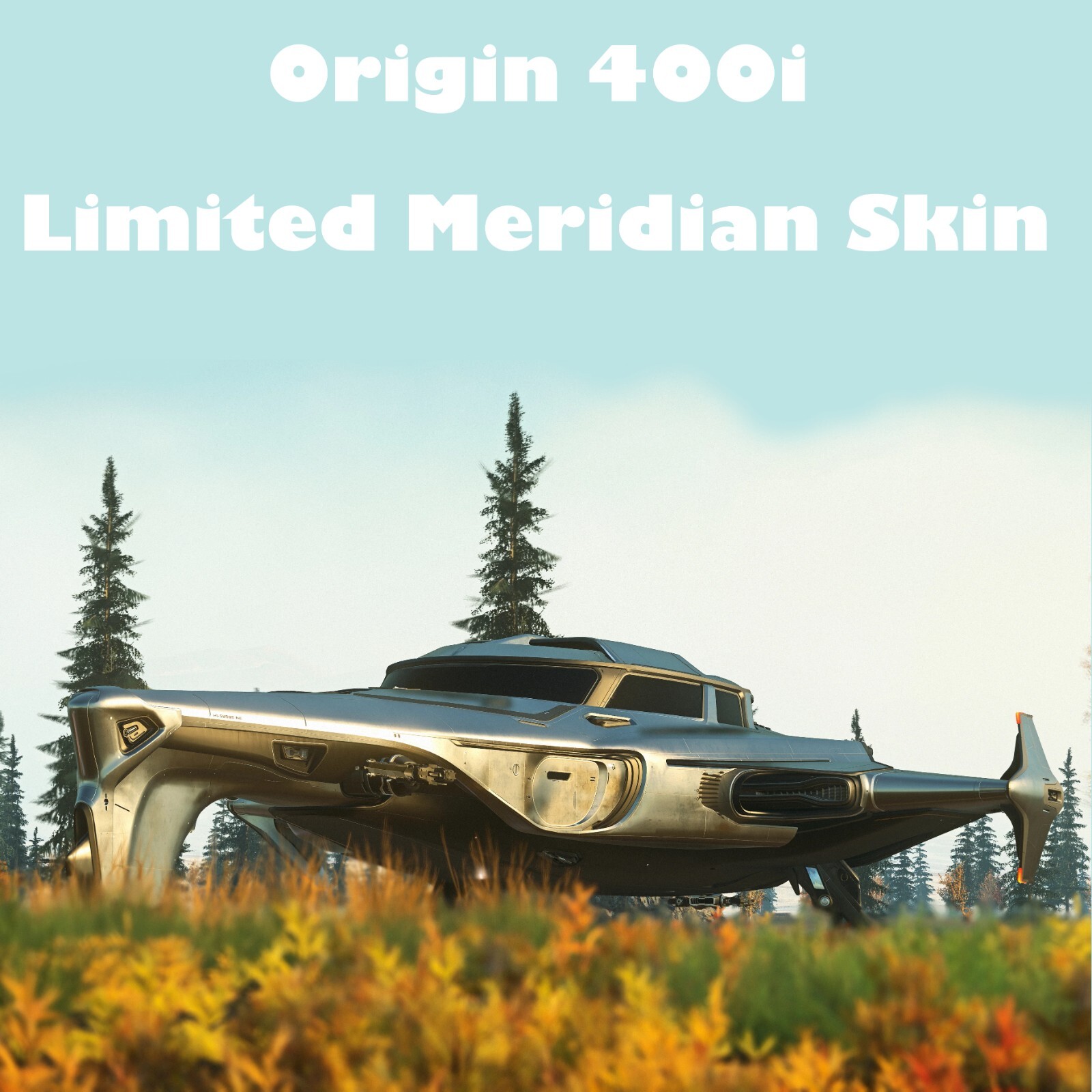Star Citizen – Origin 400i – Meridian Skin [Rare / Limited Citizencon Skin]