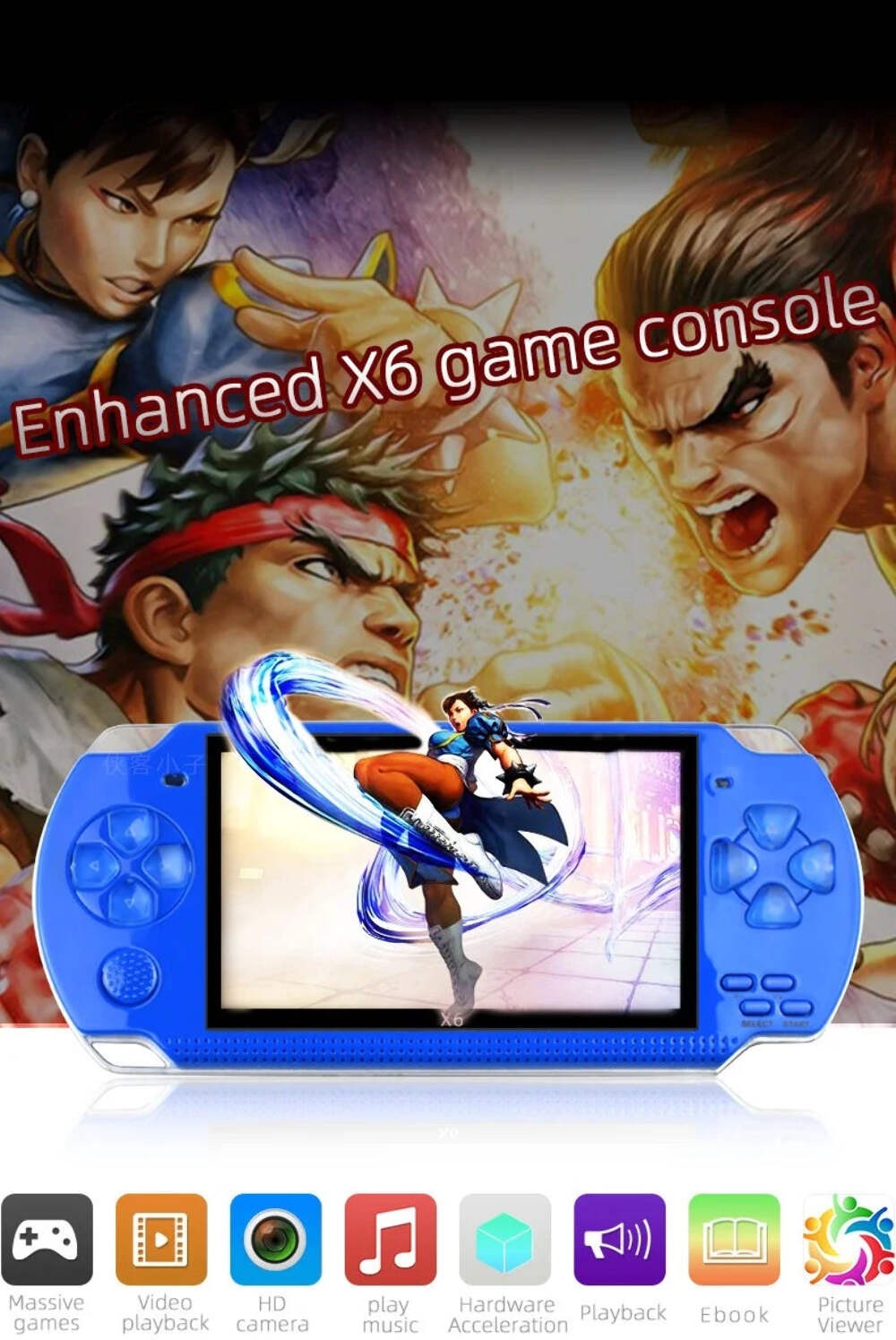 Psp 3000 X6 Consola 12 Types Of Simulators 10000 Arcade Games Retro Retro Arcade