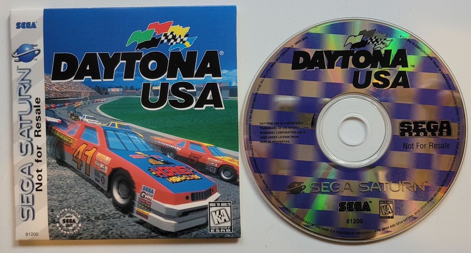 Sega Saturn 3 GamePack Not For Resale Virtua Fighter 2 Daytona Virtua Cop Tested
