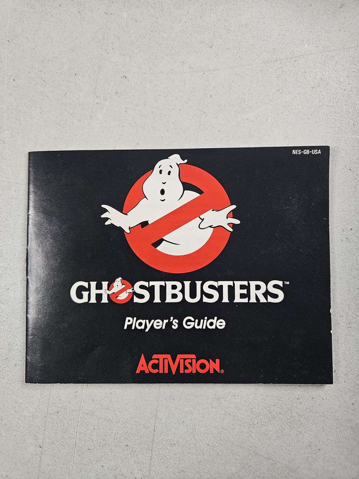 Ghostbusters Activision Nintendo NES Manual ONLY