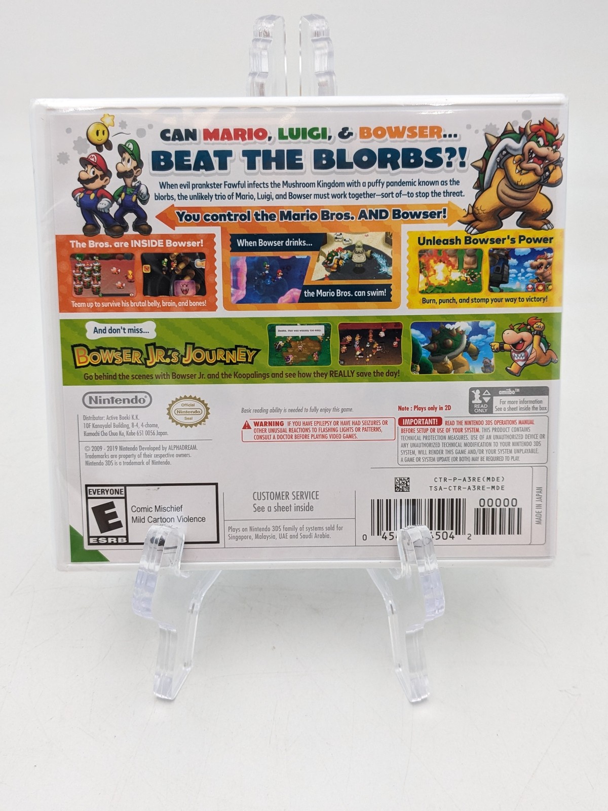 Assorted Mario Nintendo 3DS Video Games Mariokart 7 And Mario & Luigi Lot of 4