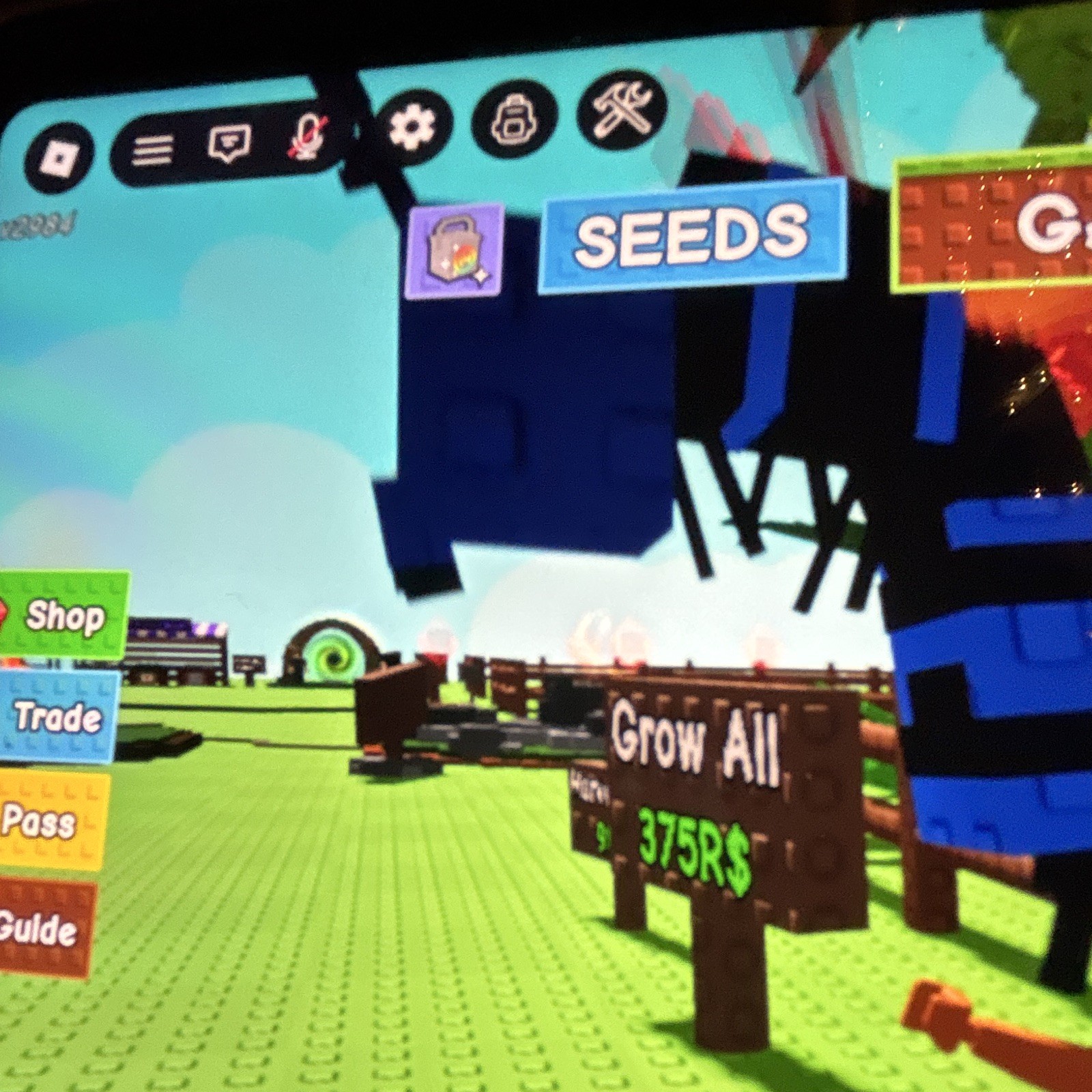 Roblox Grow A Garden In-Game Pet Items Inventory 23/60 Screenshot