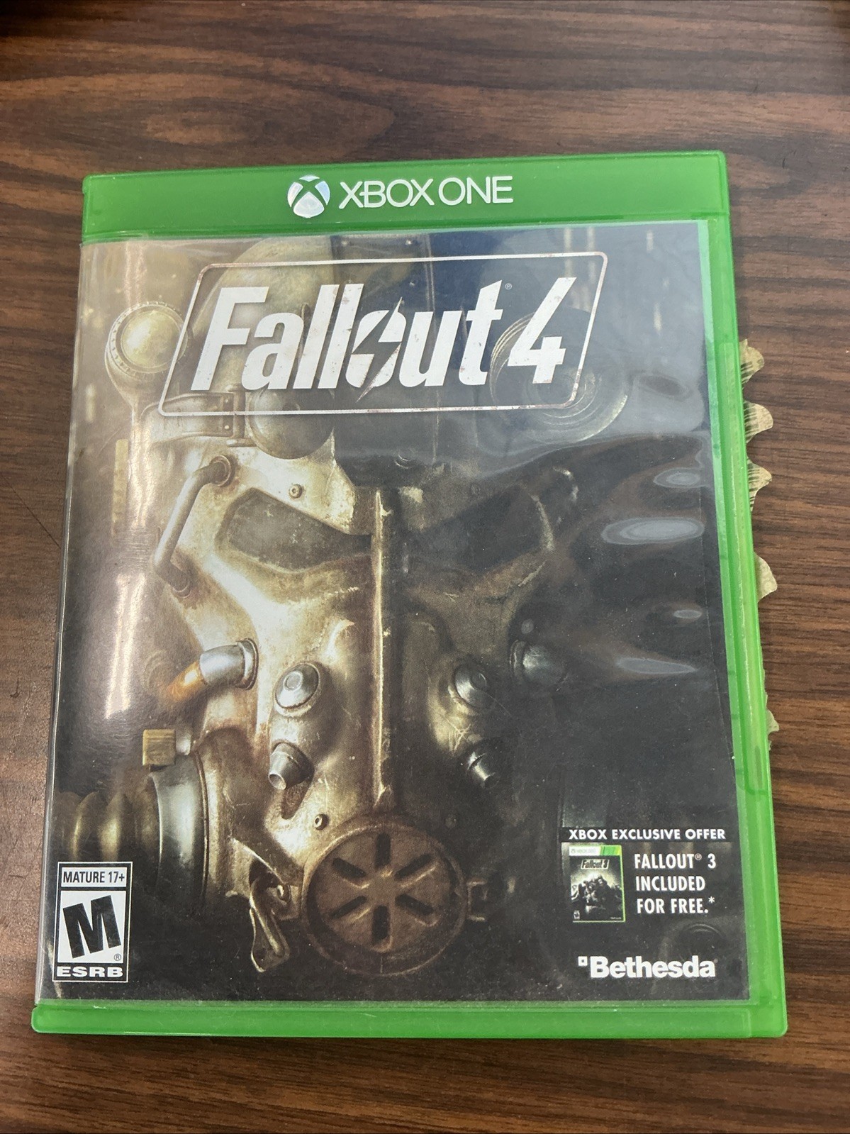 Fallout 4 (Microsoft Xbox One, 2015) Bethesda – Tested and Works No Manual