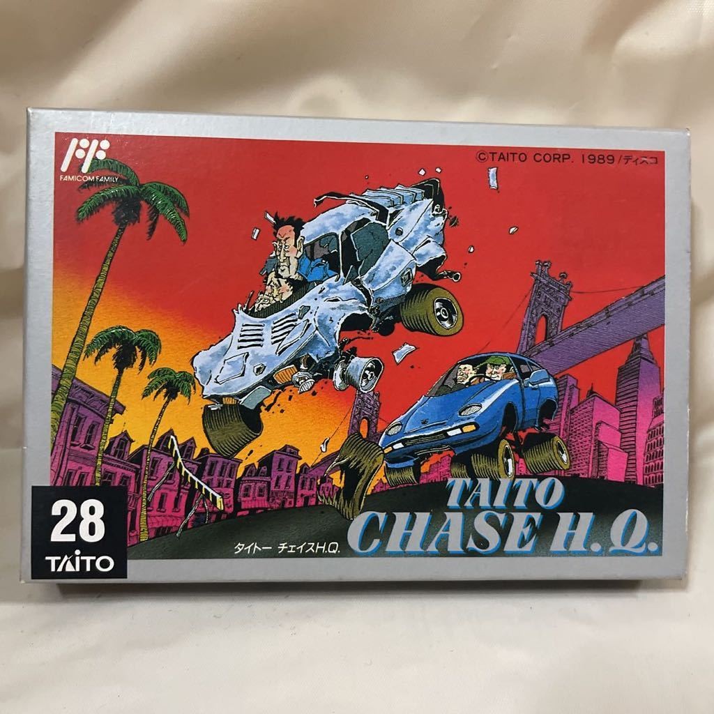 Taito Chase HQ Nintendo Famicom FC Taito CIB Unused Unopened NTSC-J Japan Import