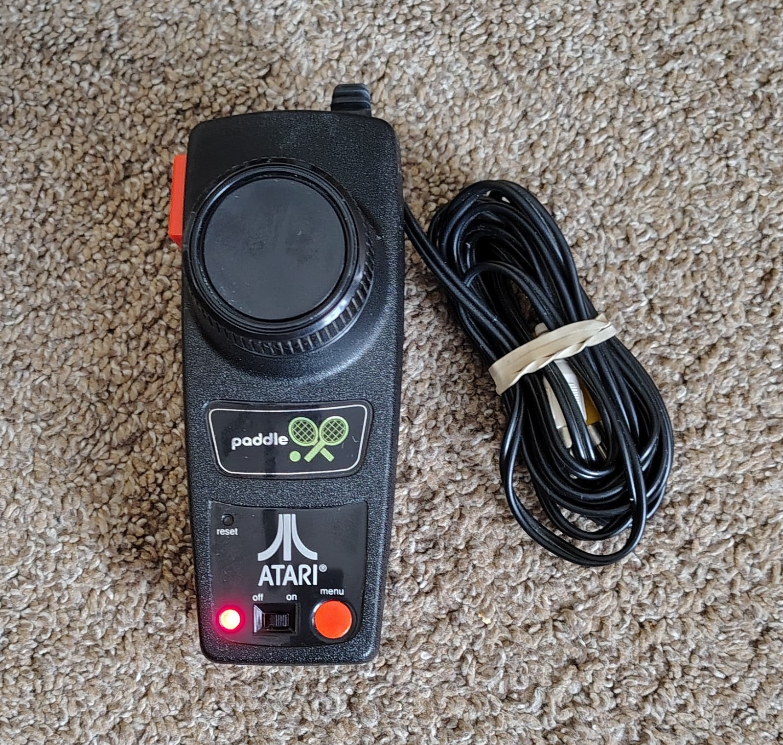 Atari Paddle Plug and Play TV Game w/ 13 Built-In Games Jakks Pacific 2004 Works