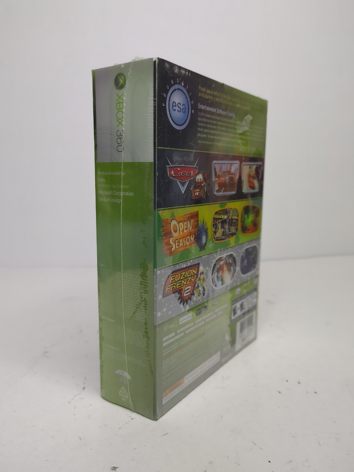 ESA Foundation Bundle (Xbox 360) NEW/SEALED! Fuzion Frenzy 2, Open Season, Cars