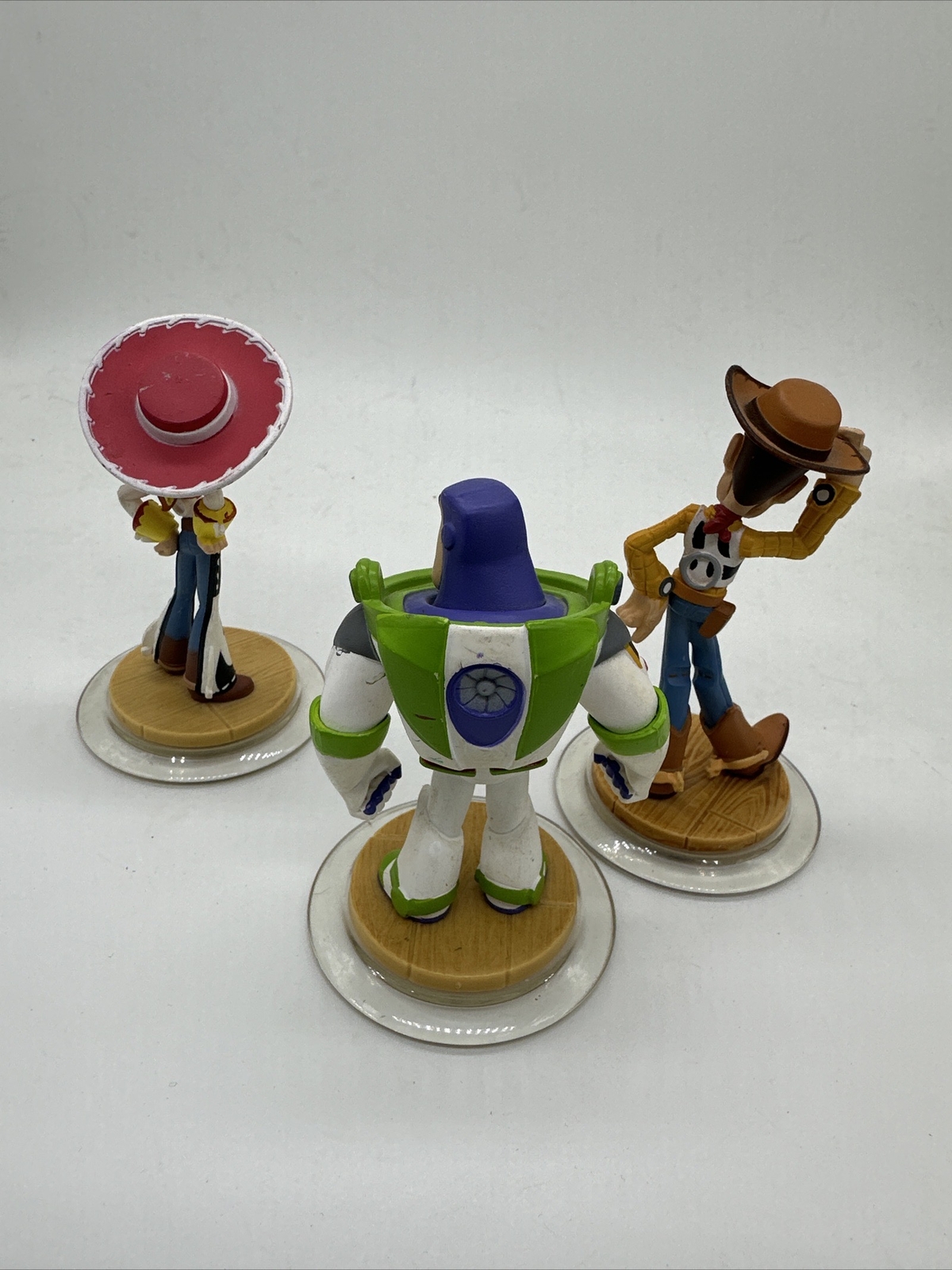 Disney Infinity Toy Story Lot of 3 Woody Buzz Lightyear Jessie Figures Set