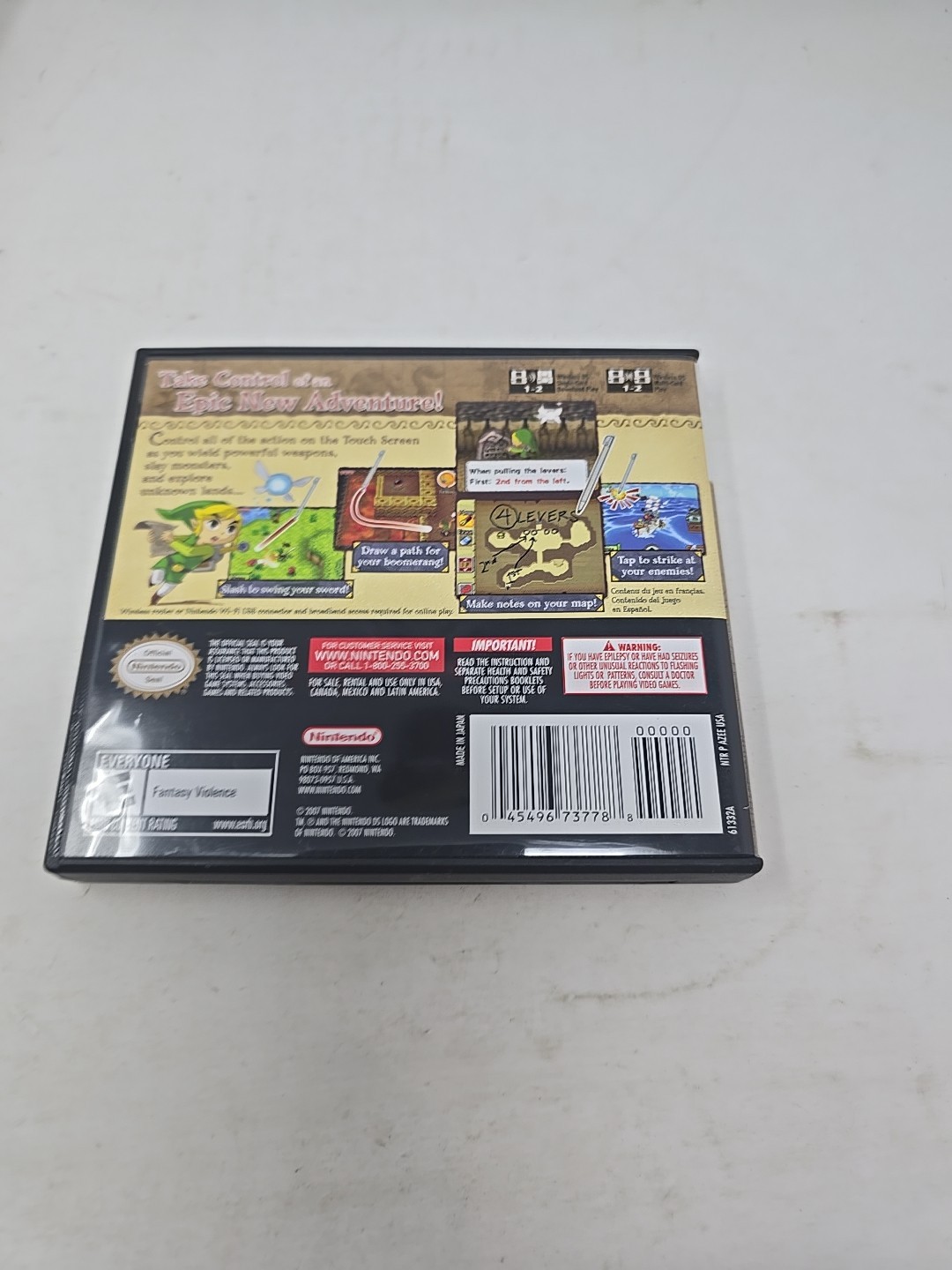 The Legend of Zelda: Phantom Hourglass (DS, 2007) Complete