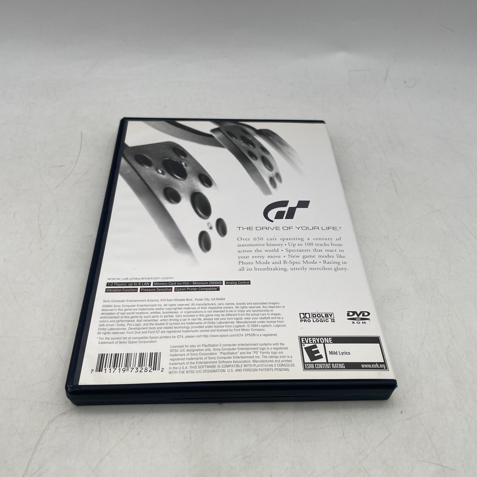 Gran Turismo 4 PS2 PlayStation 2 Complete W/ Manual CIB Tested Working