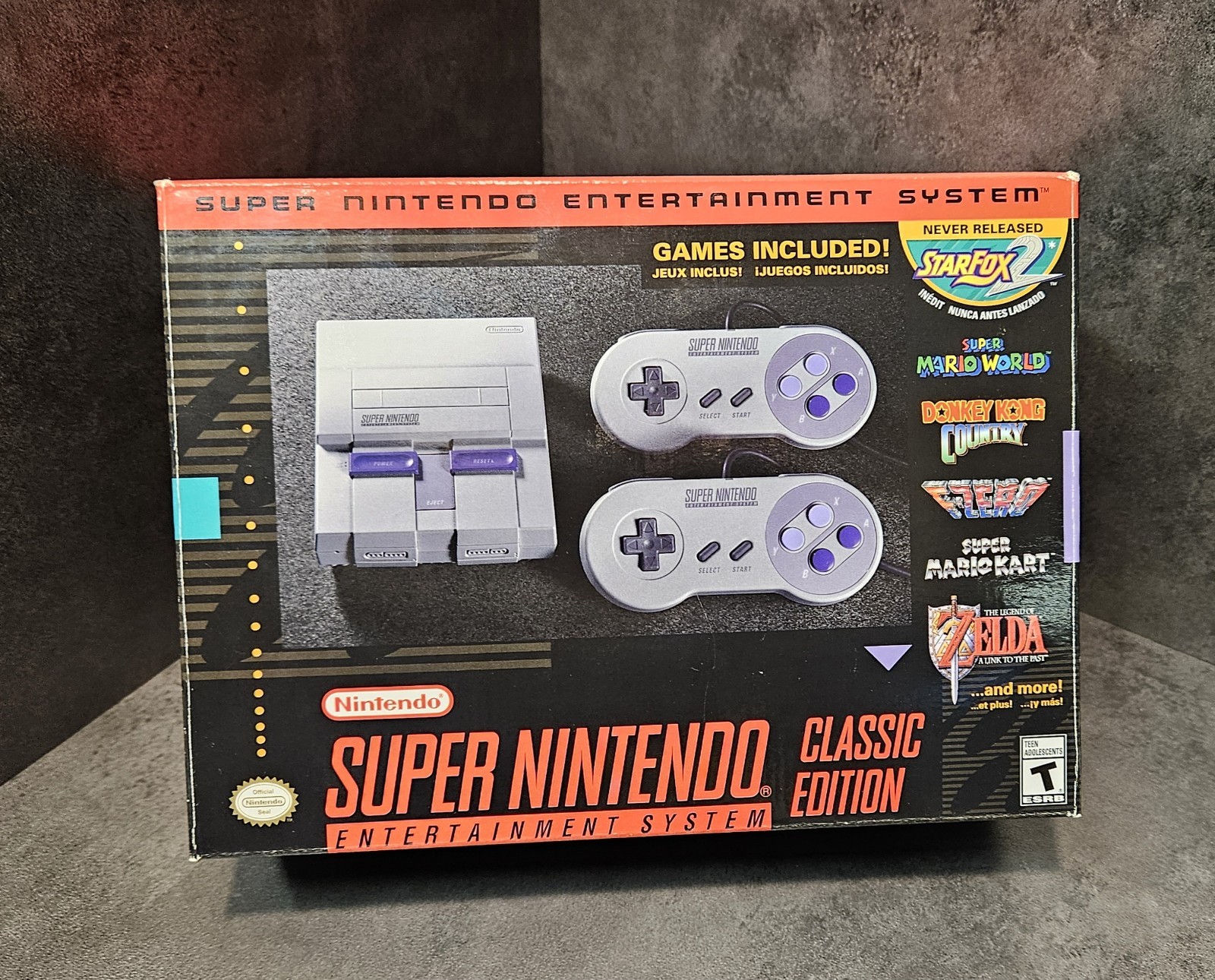 Nintendo Super NES Mini Classic Edition – Complete In Box, Great Condition!