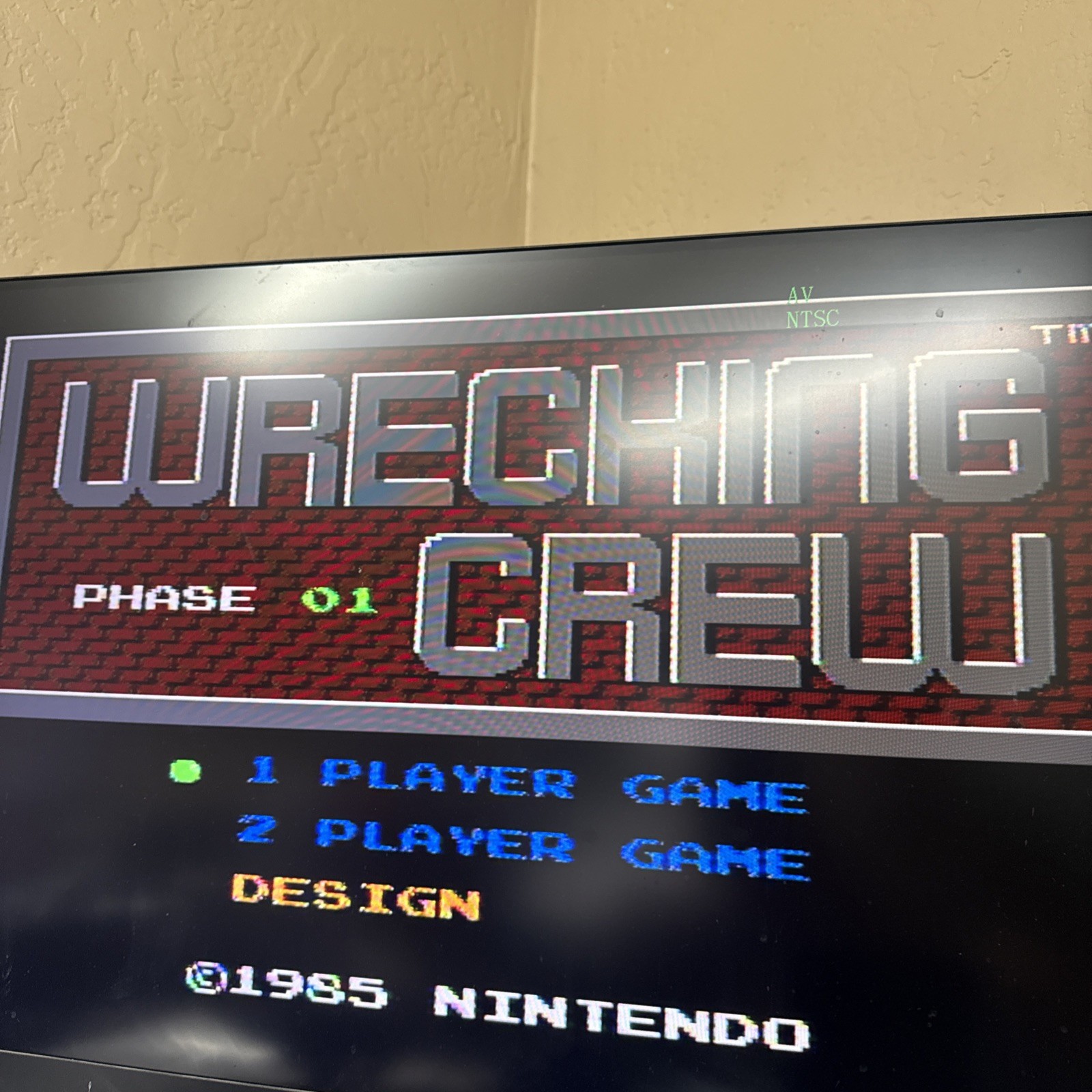 Nes – Wrecking Crew Nintendo Entertainment System, 1985) Cart Only Tested #2944