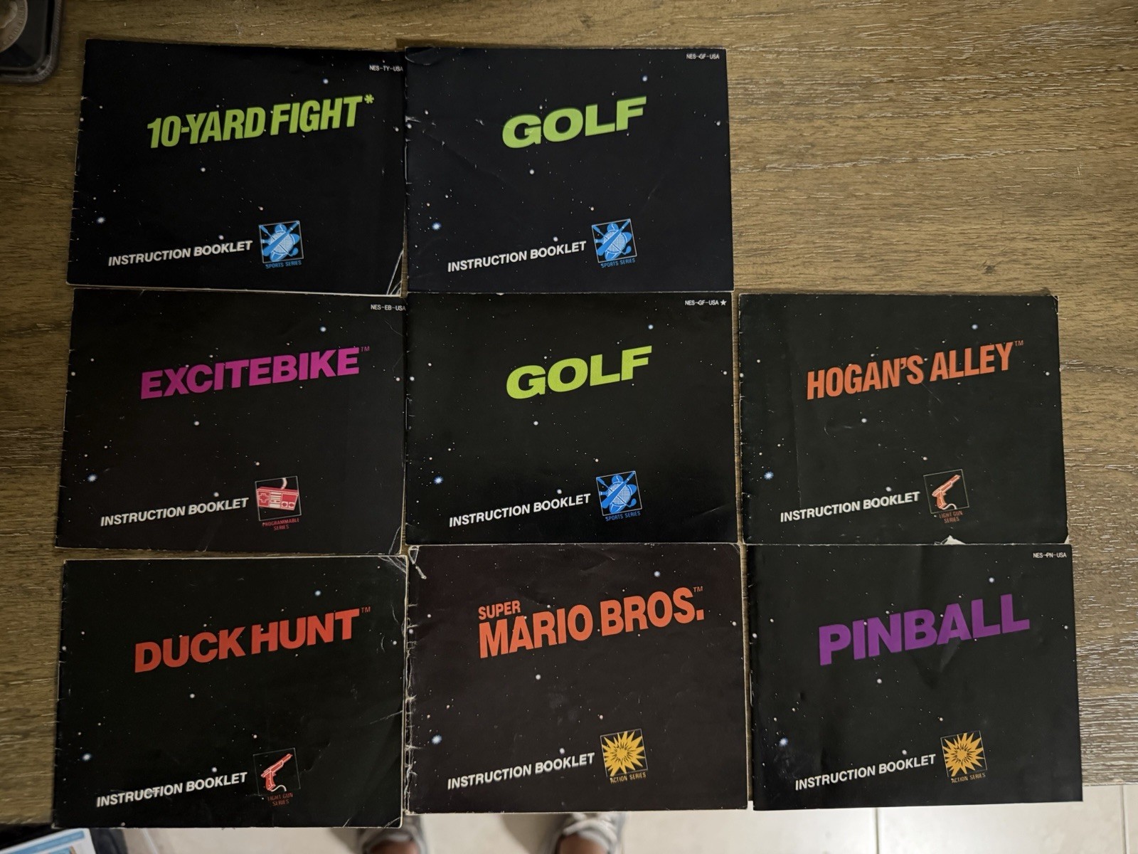 16 NES “Black Box” Games Lot– Early Production – With Some Manuals