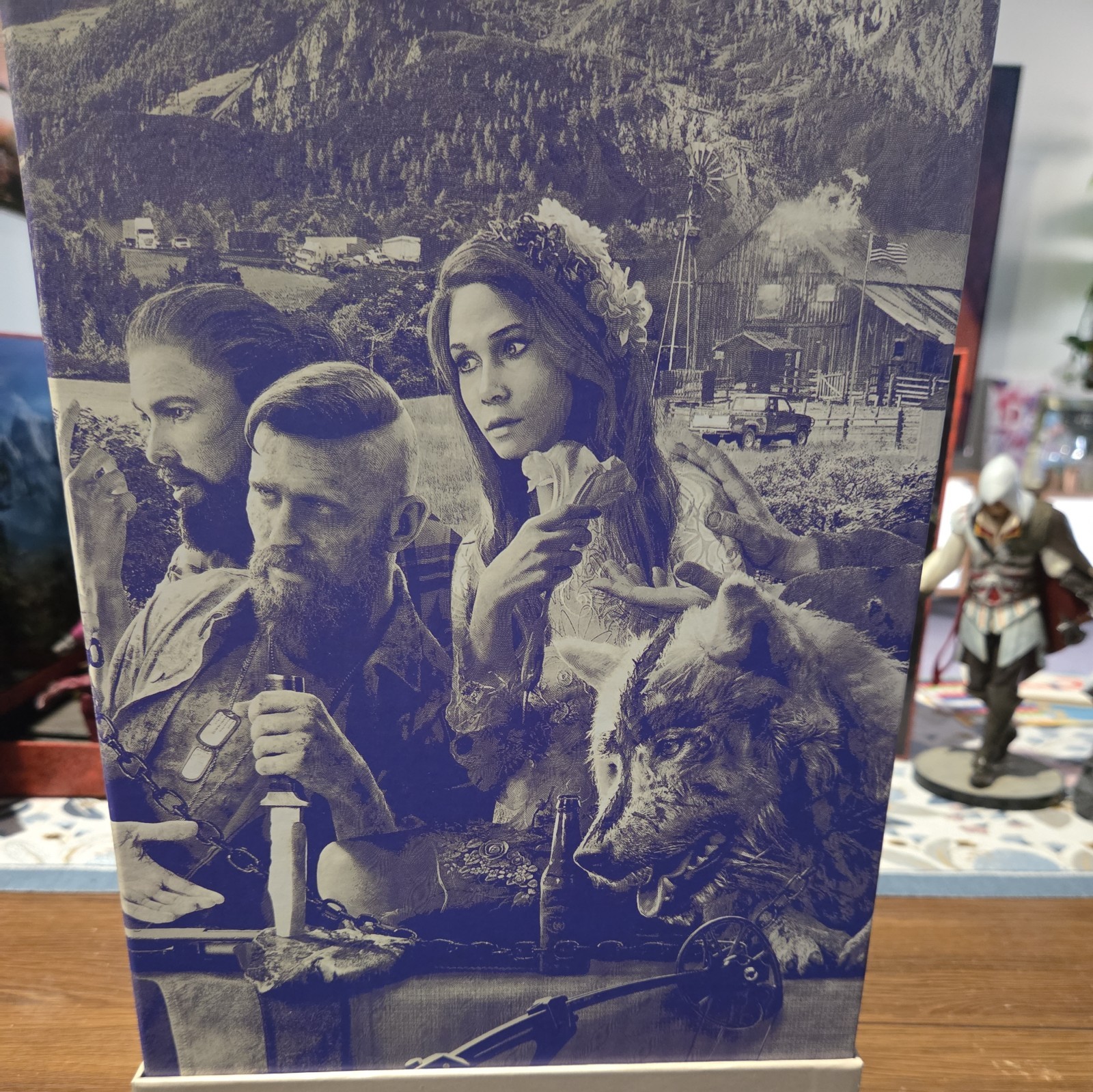 Far Cry 5 Father Collectors Edition Joseph Seed Figure Statue Video Game Ubisoft