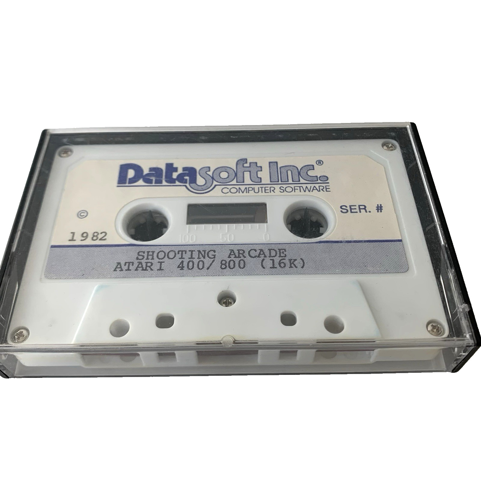 Shooting Arcade (Atari 400 800 XL XE, 1982) | Datasoft With Manual