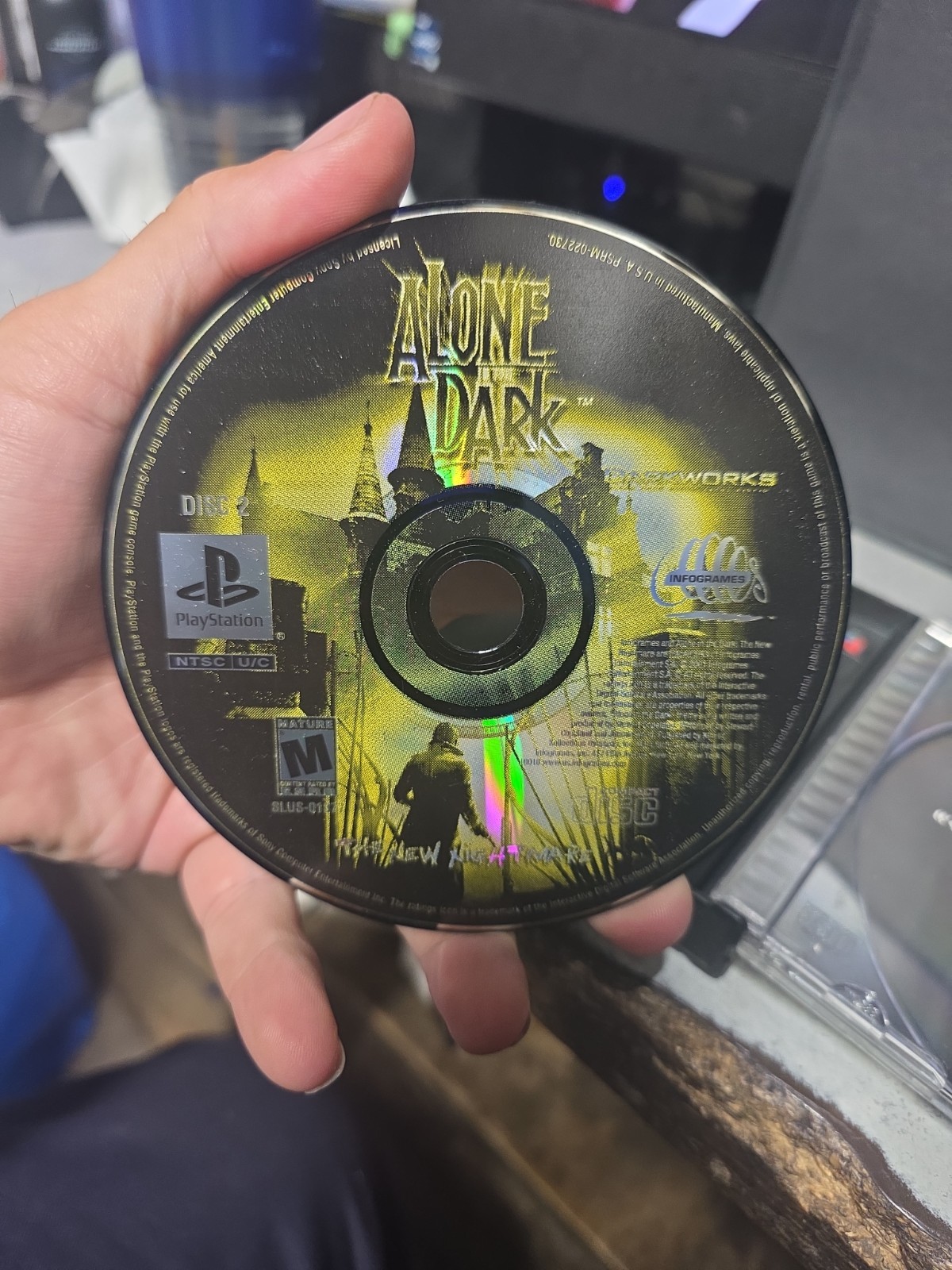 Alone in the Dark: The New Nightmare (Sony PlayStation, 2001) – CIB, See Descrip