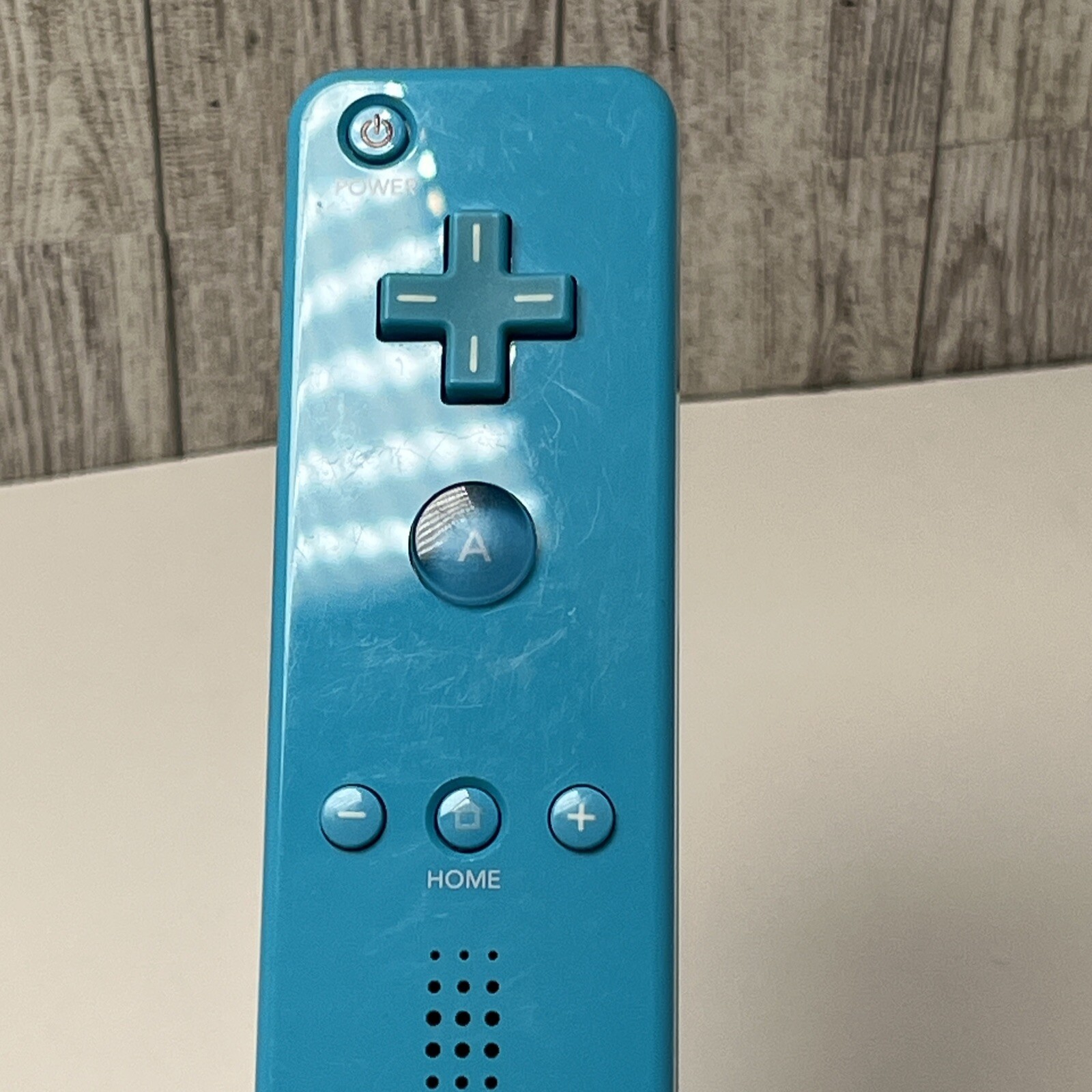 Nintendo Wii Controller Blue RVL-036 Tested