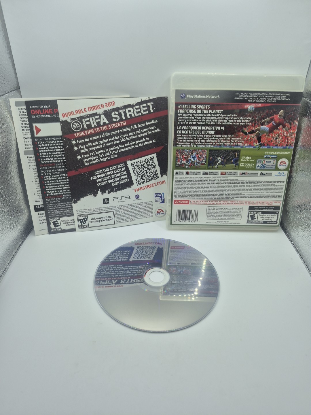 FIFA Soccer 12 PlayStation 3 (PS3, EA Sports, 2011)