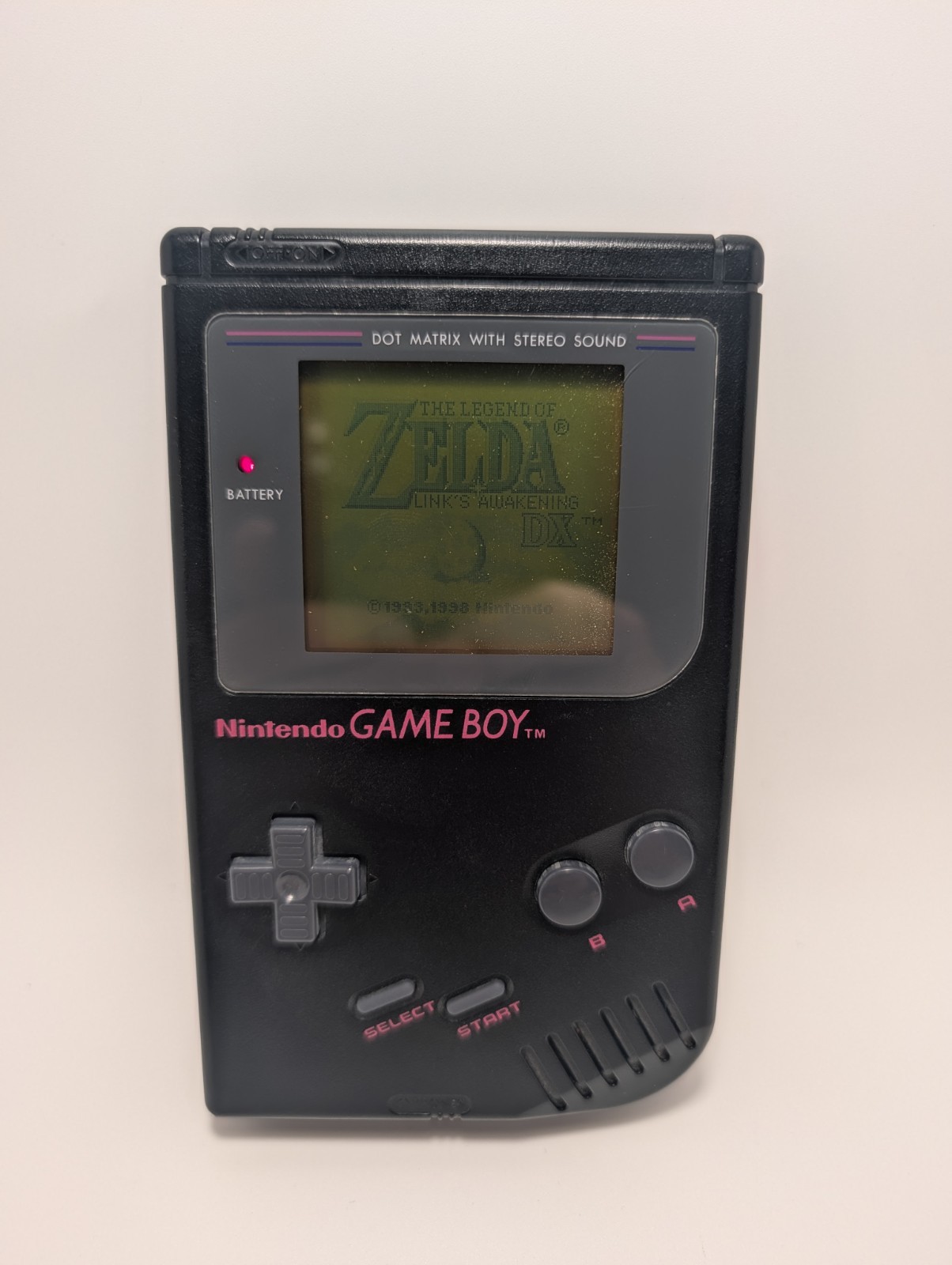 Nintendo Game Boy Original DMG-01 Console: Play it Loud BLACK: 100% OEM: Working