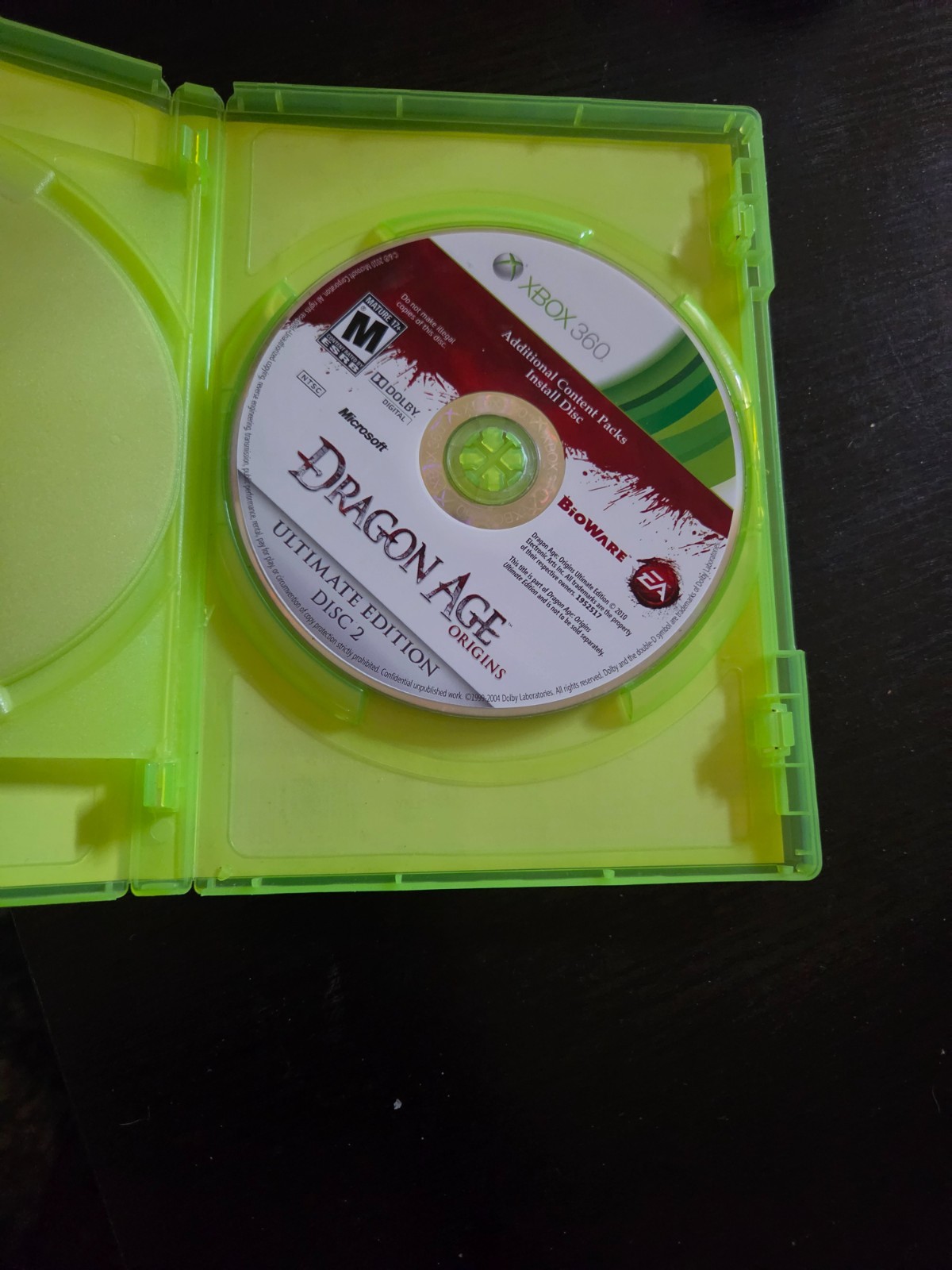 Dragon Age: Origins — Ultimate Edition (Microsoft Xbox 360, 2010)