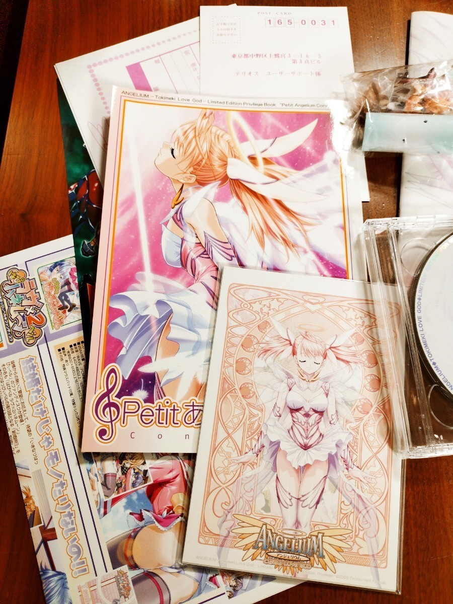 Angelium -Tokimeki Love God- First Press Limited Edition VN PC Game Software